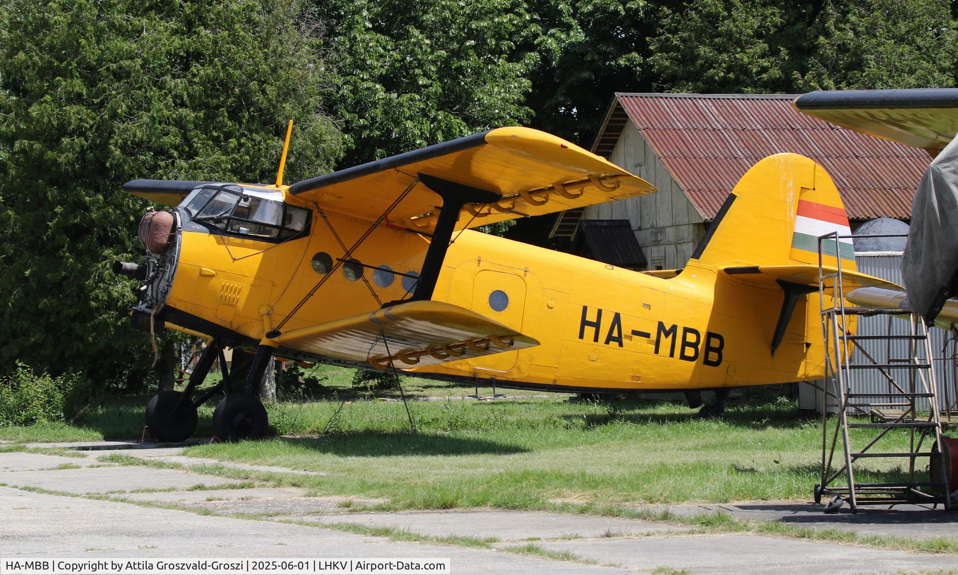 HA-MBB, 1975 Antonov An-2R C/N 1G161-07, LHKV - Kaposújlak Airport, Hungary