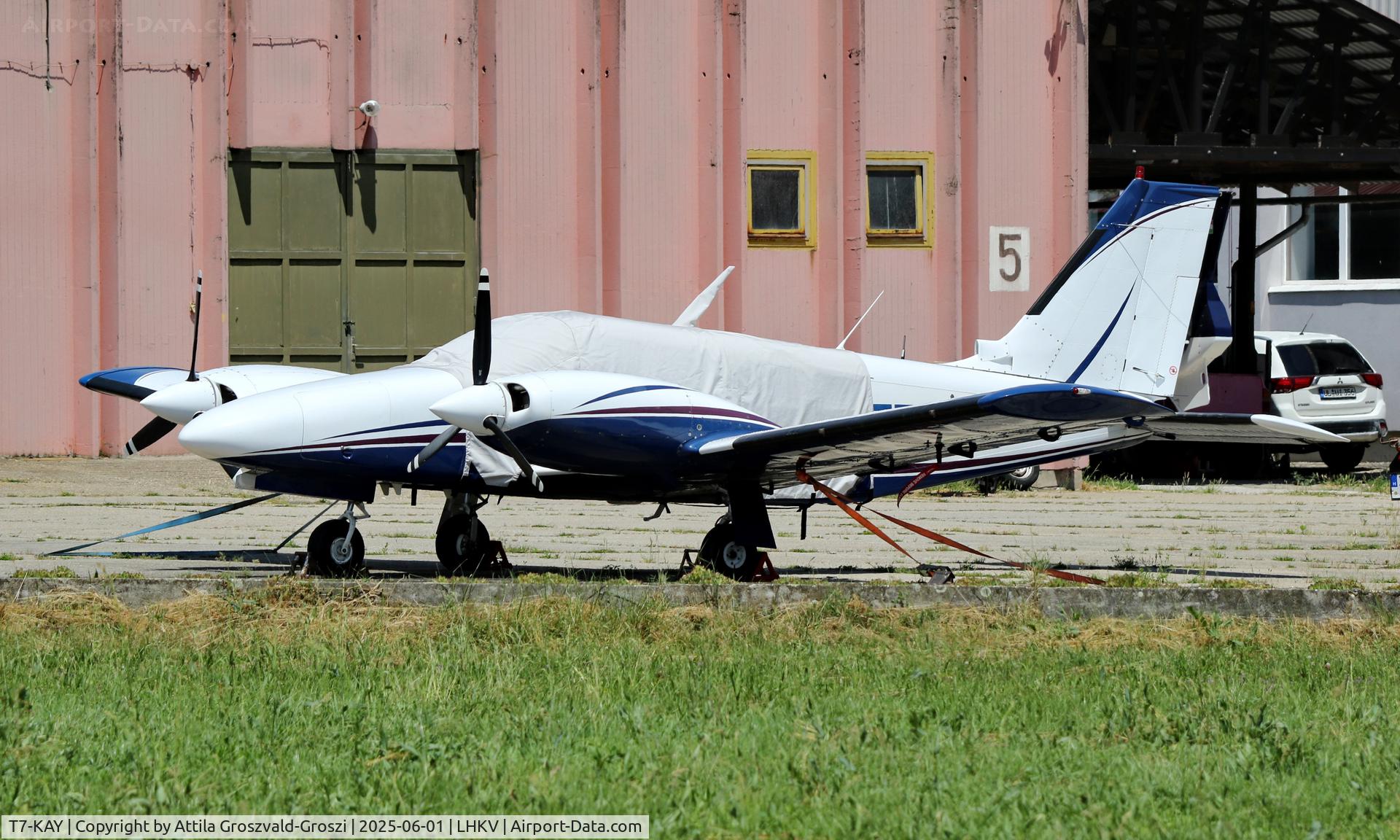 T7-KAY, Piper PA-34-200T Seneca II C/N Not found T7-KAY, LHKV - Kaposújlak Airport, Hungary