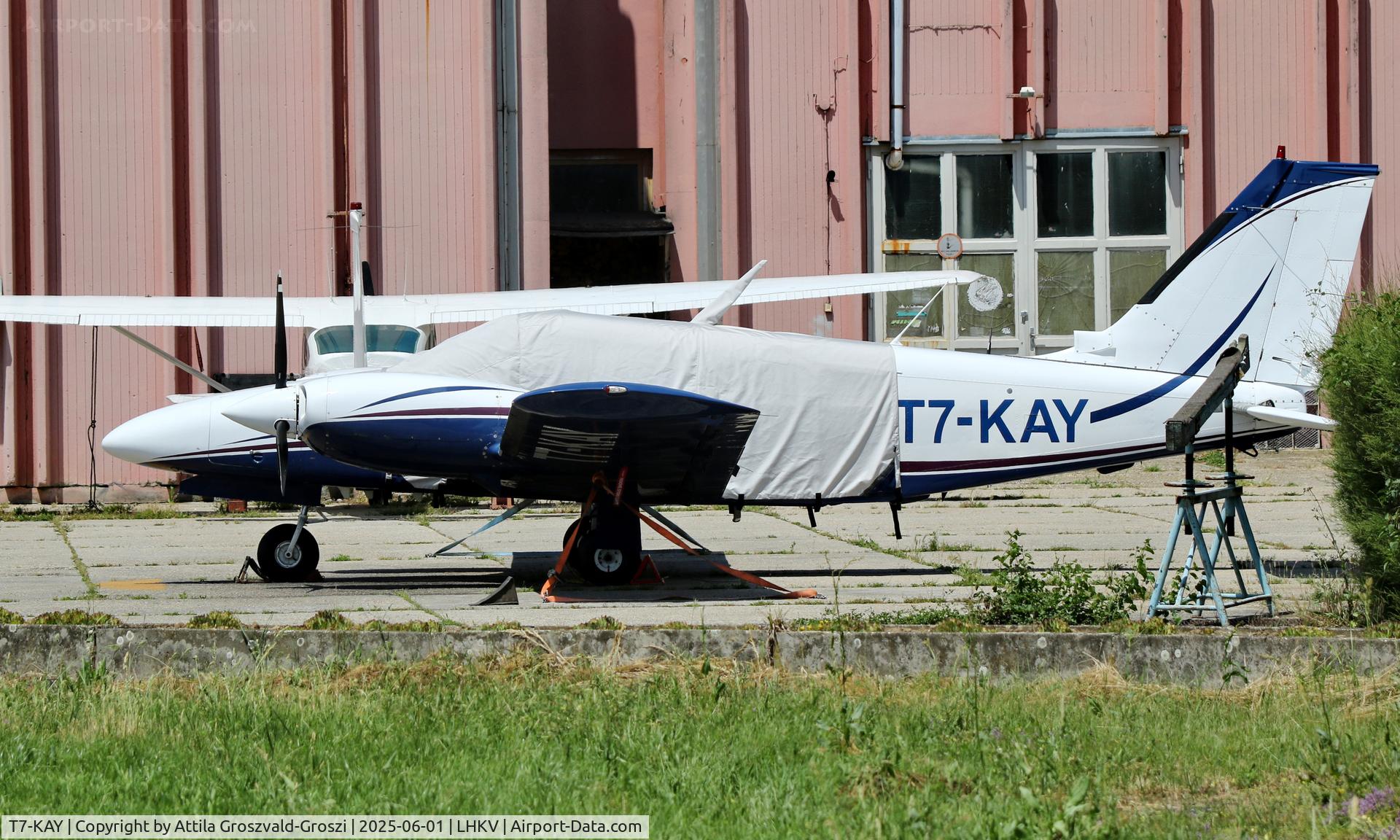 T7-KAY, Piper PA-34-200T Seneca II C/N Not found T7-KAY, LHKV - Kaposújlak Airport, Hungary