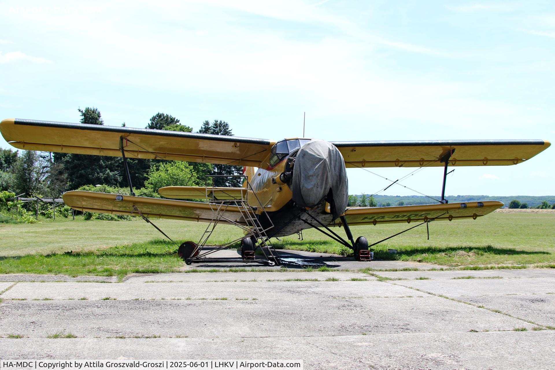 HA-MDC, 1977 PZL-Mielec An-2R C/N 1G176-25, LHKV - Kaposújlak Airport, Hungary