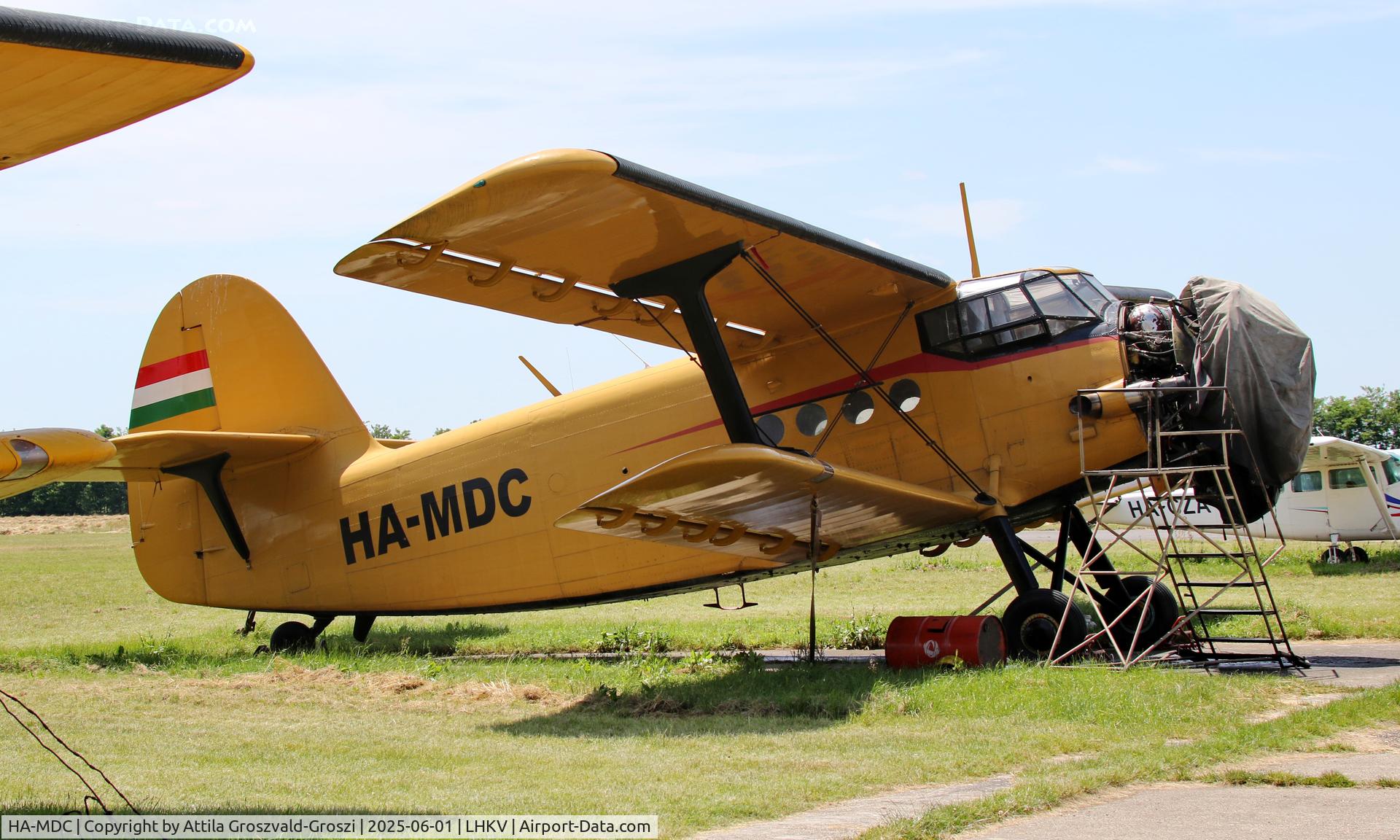 HA-MDC, 1977 PZL-Mielec An-2R C/N 1G176-25, LHKV - Kaposújlak Airport, Hungary