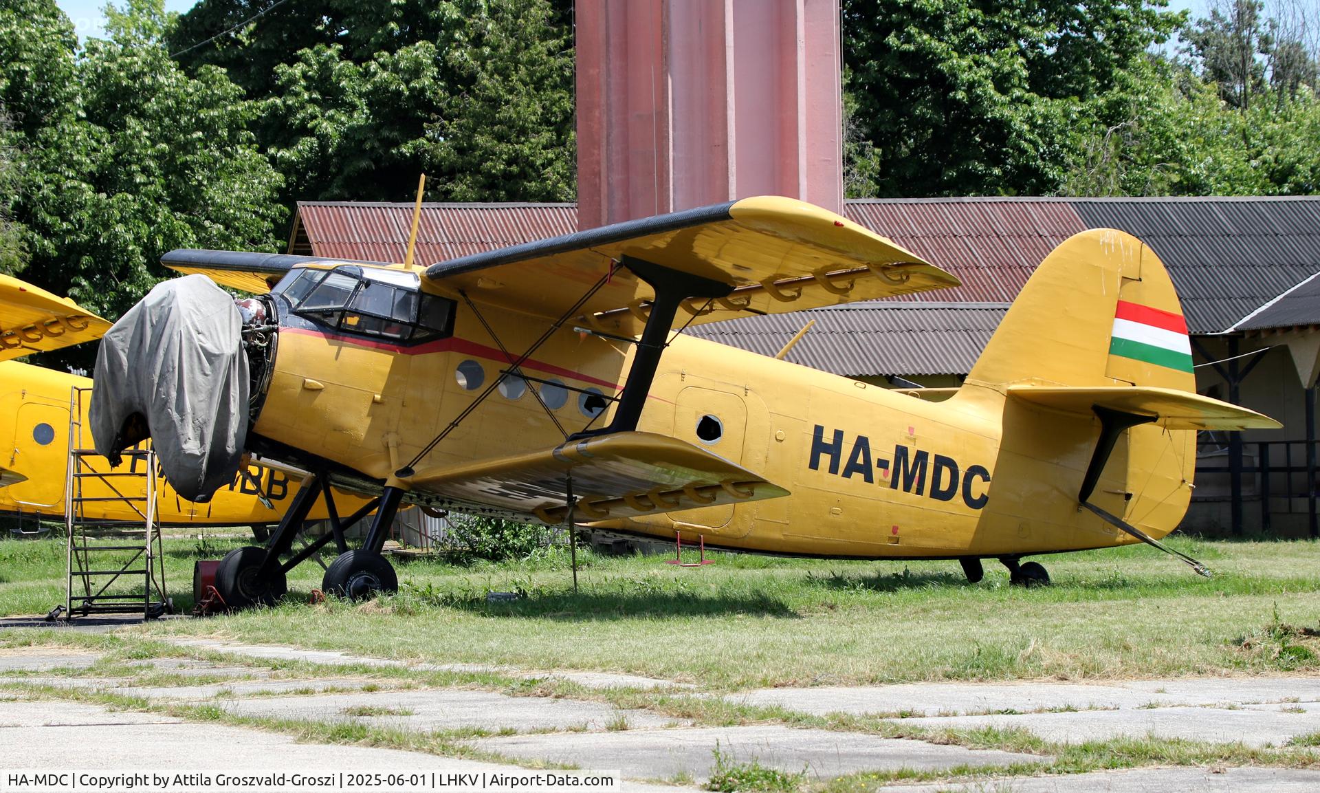 HA-MDC, 1977 PZL-Mielec An-2R C/N 1G176-25, LHKV - Kaposújlak Airport, Hungary