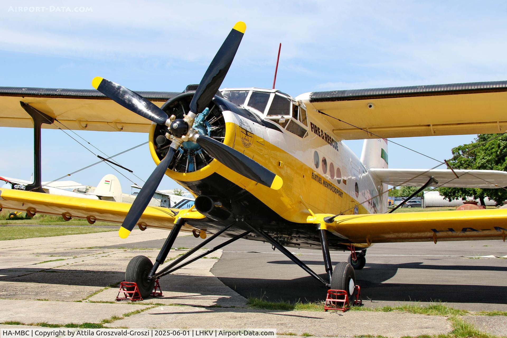 HA-MBC, 1975 PZL-Mielec An-2R C/N 1G161-08, LHKV - Kaposújlak Airport, Hungary