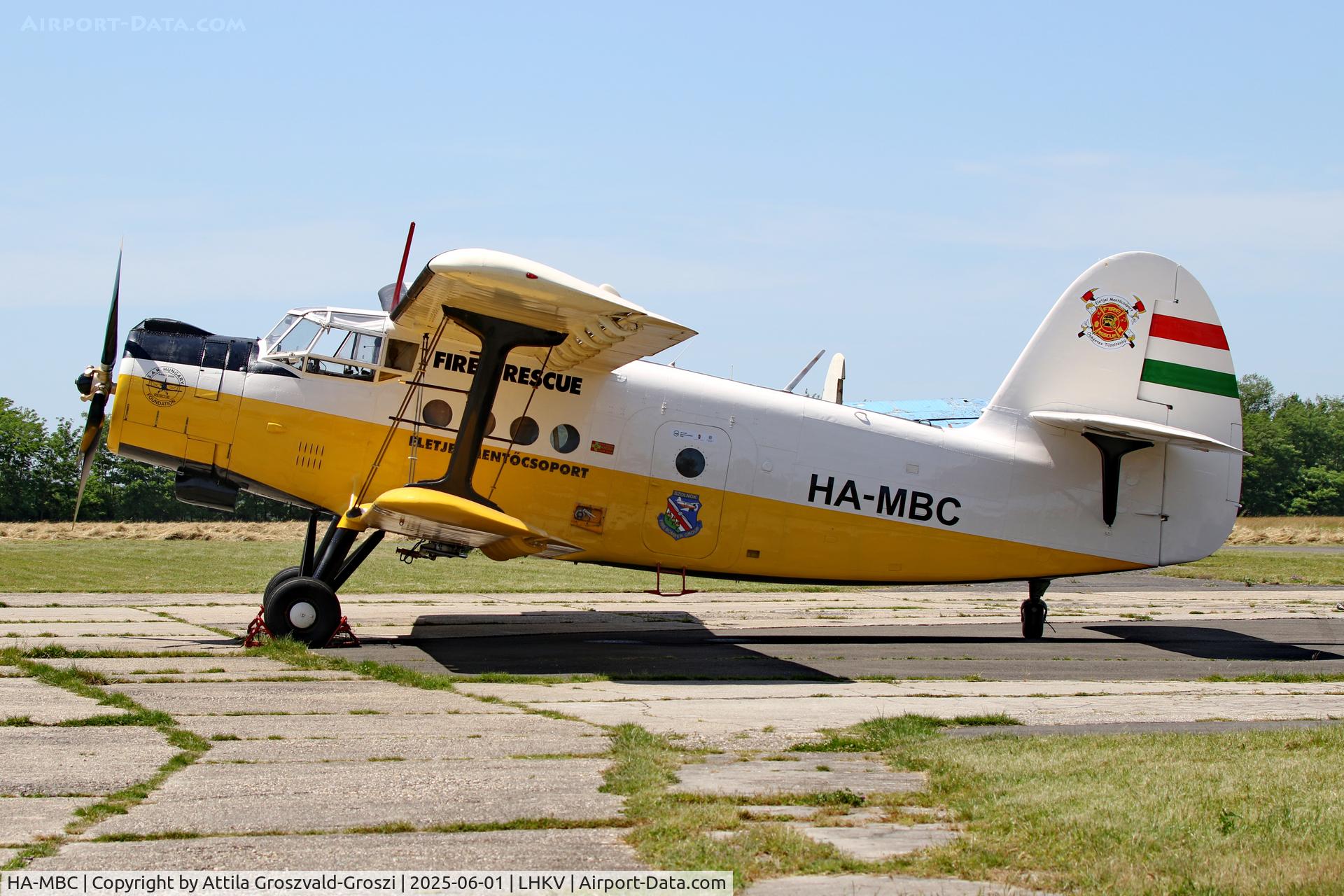 HA-MBC, 1975 PZL-Mielec An-2R C/N 1G161-08, LHKV - Kaposújlak Airport, Hungary