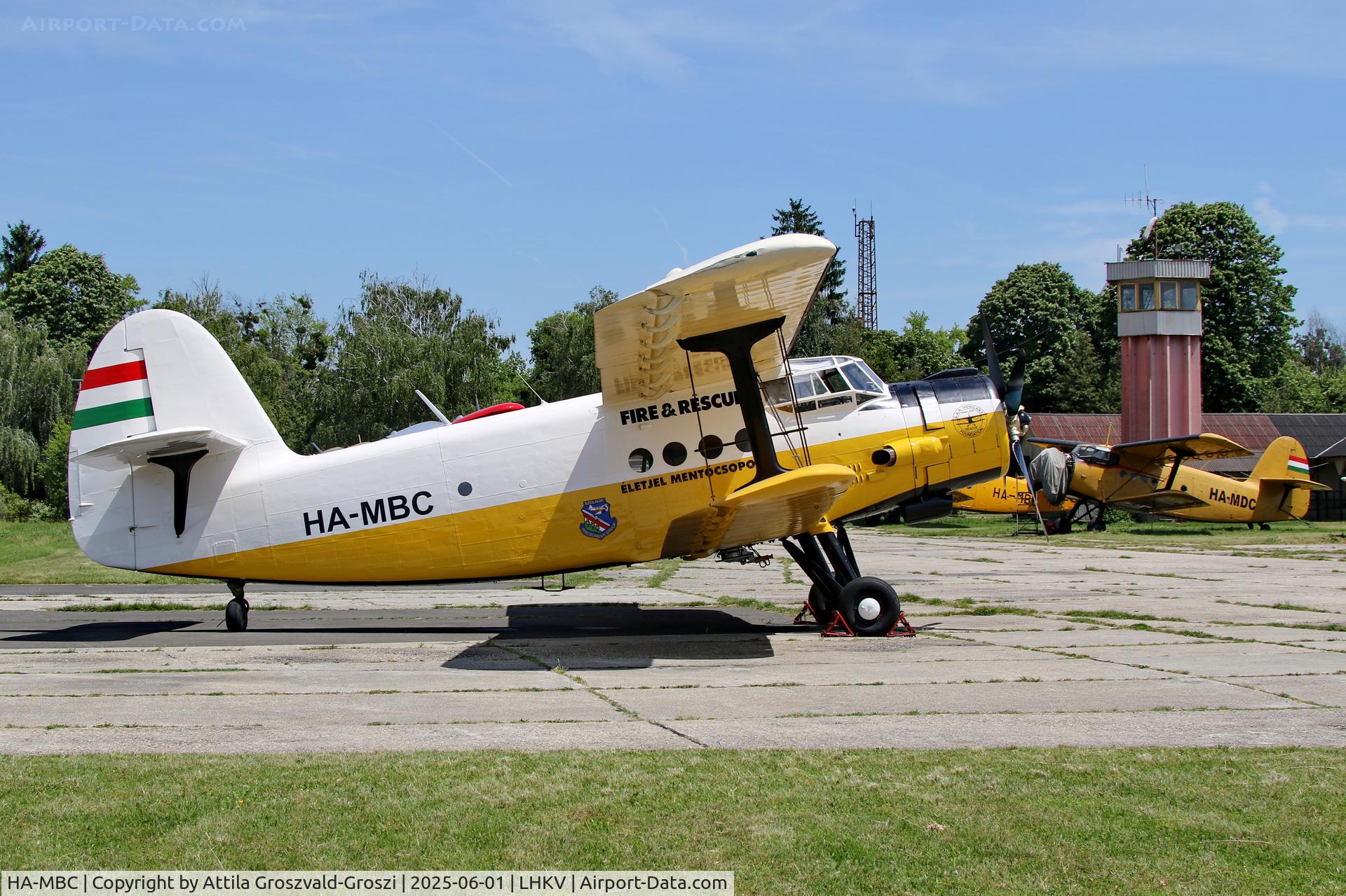 HA-MBC, 1975 PZL-Mielec An-2R C/N 1G161-08, LHKV - Kaposújlak Airport, Hungary