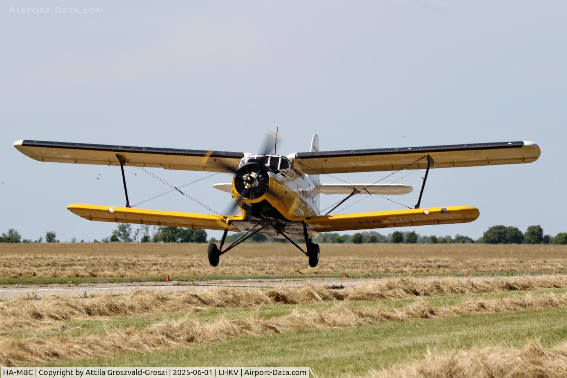 HA-MBC, 1975 PZL-Mielec An-2R C/N 1G161-08, LHKV - Kaposújlak Airport, Hungary