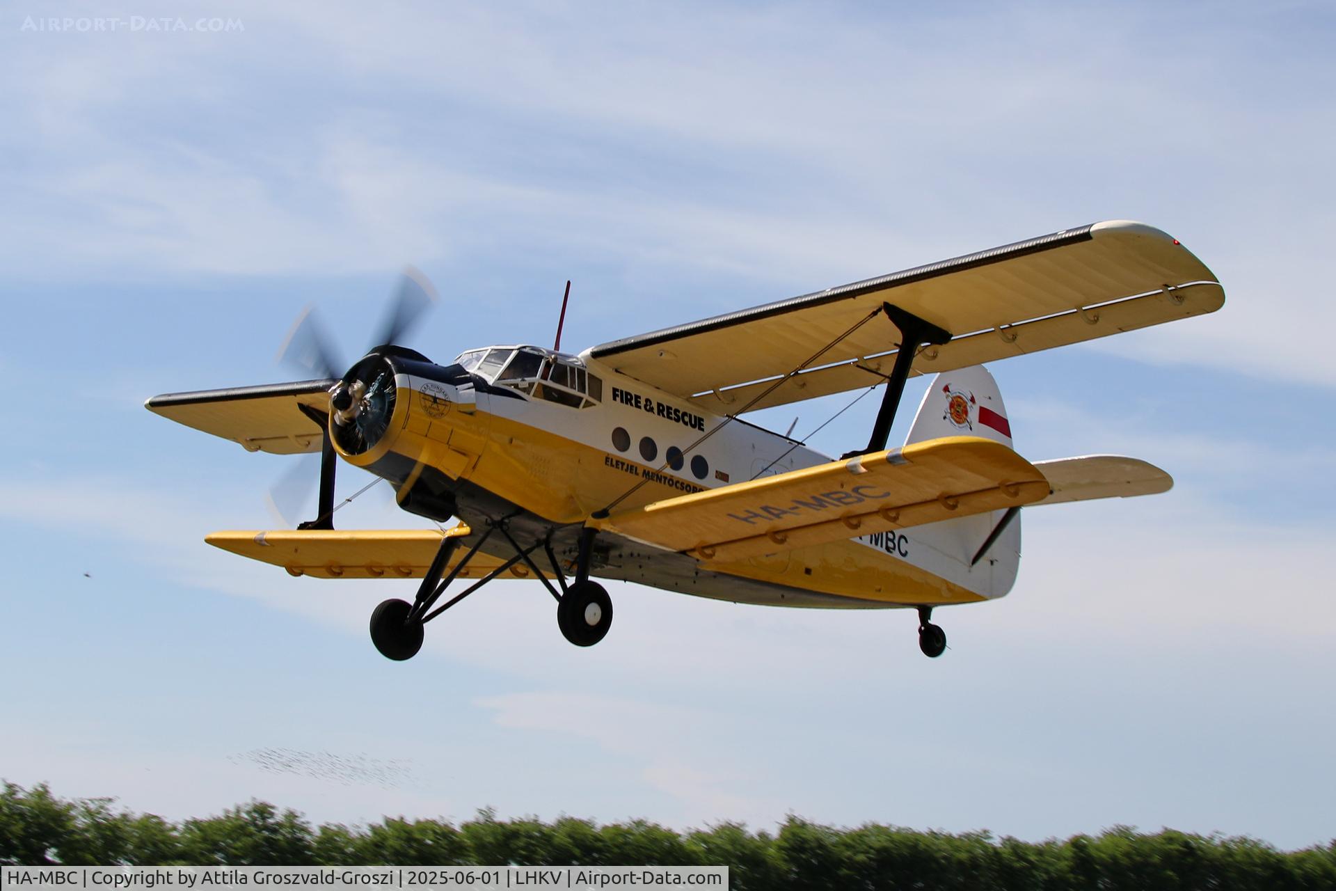 HA-MBC, 1975 PZL-Mielec An-2R C/N 1G161-08, LHKV - Kaposújlak Airport, Hungary