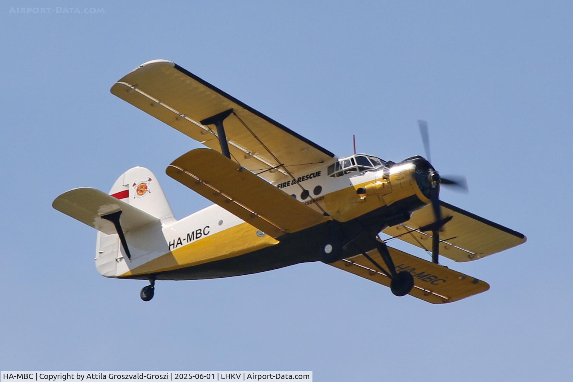 HA-MBC, 1975 PZL-Mielec An-2R C/N 1G161-08, LHKV - Kaposújlak Airport, Hungary