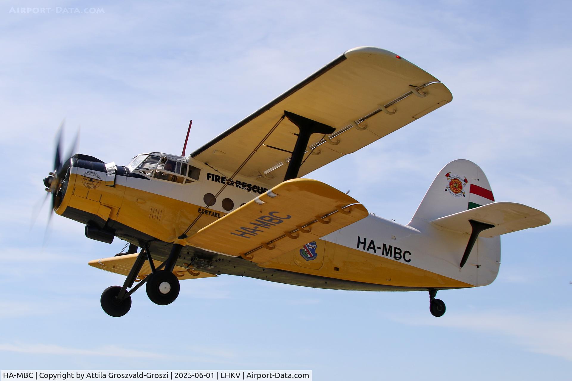 HA-MBC, 1975 PZL-Mielec An-2R C/N 1G161-08, LHKV - Kaposújlak Airport, Hungary