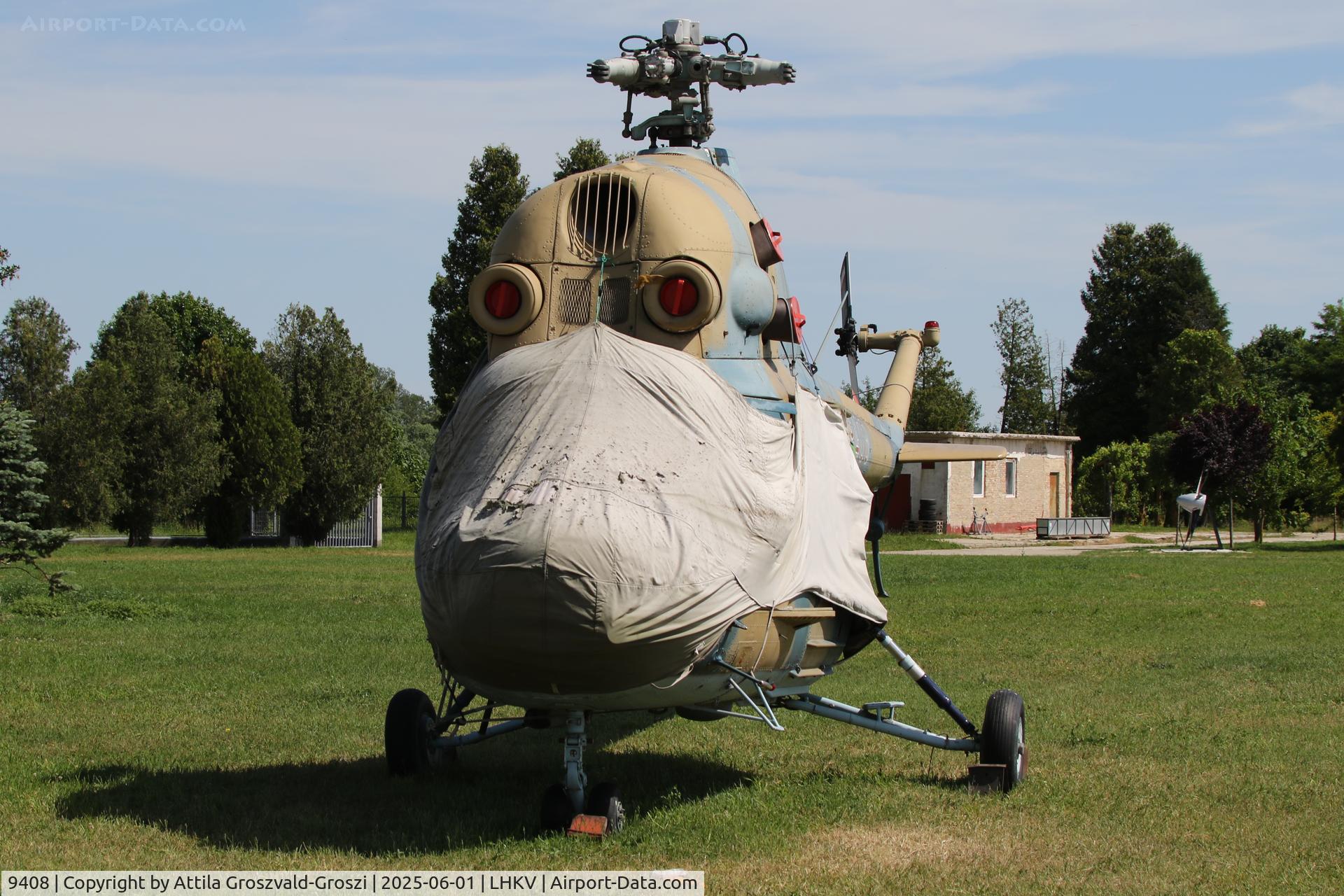 9408, 1985 WSK Swidnik Mi-2 Hoplite C/N 519408095, LHKV - Kaposújlak Airport, Hungary