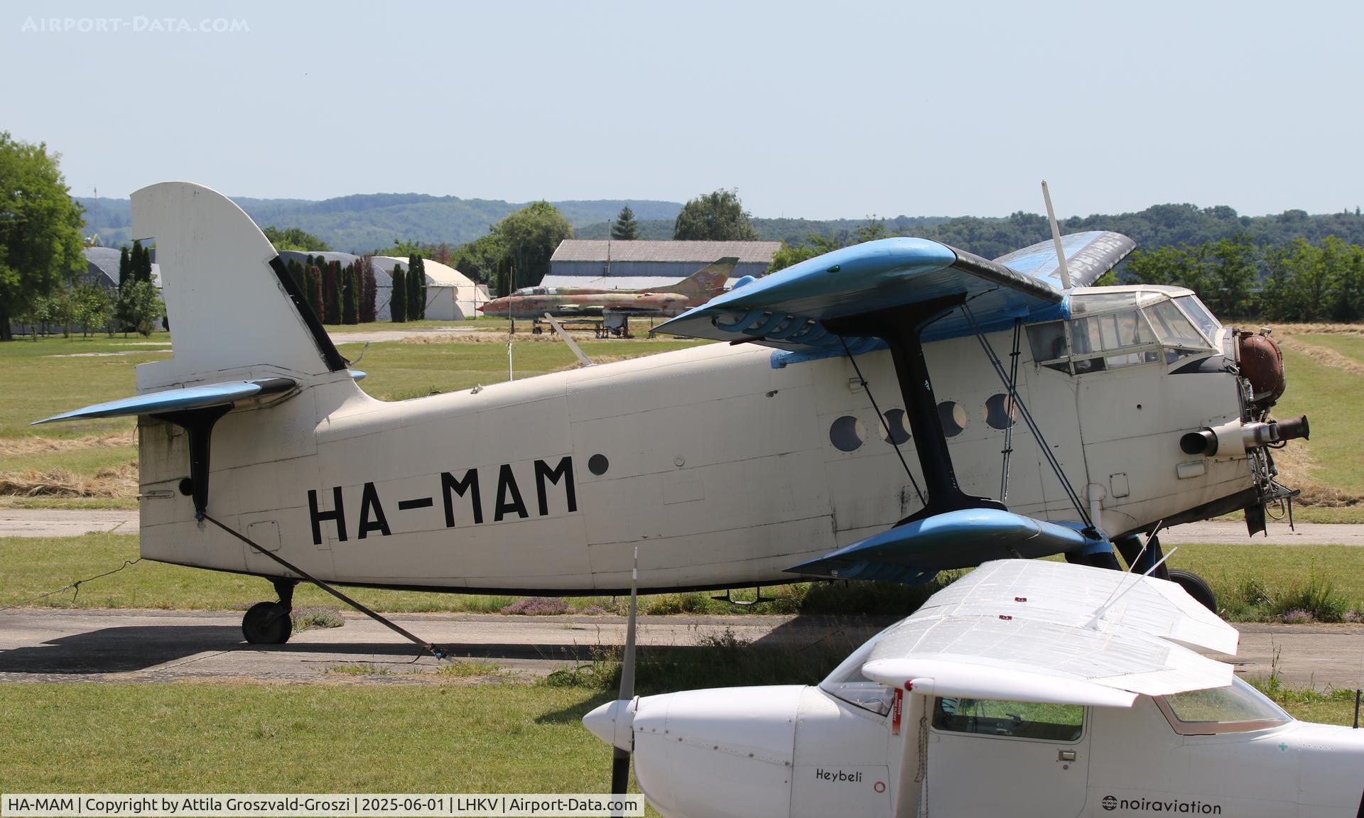 HA-MAM, 1984 PZL-Mielec An-2R C/N 1G208-44, LHKV - Kaposújlak Airport, Hungary