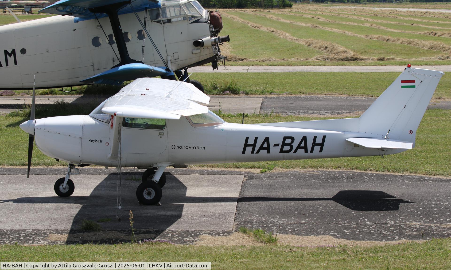 HA-BAH, 1973 Reims F150L C/N 0975, LHKV - Kaposújlak Airport, Hungary