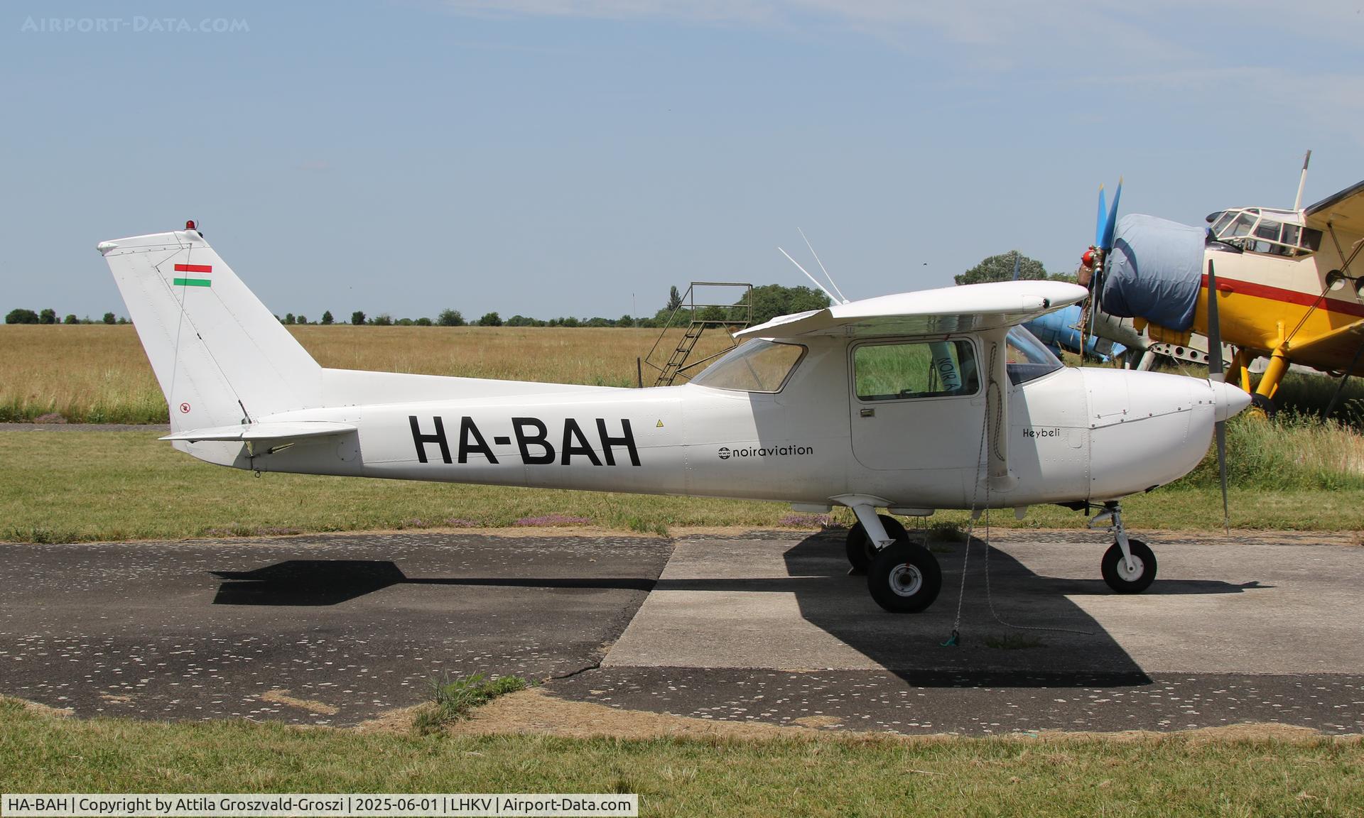HA-BAH, 1973 Reims F150L C/N 0975, LHKV - Kaposújlak Airport, Hungary