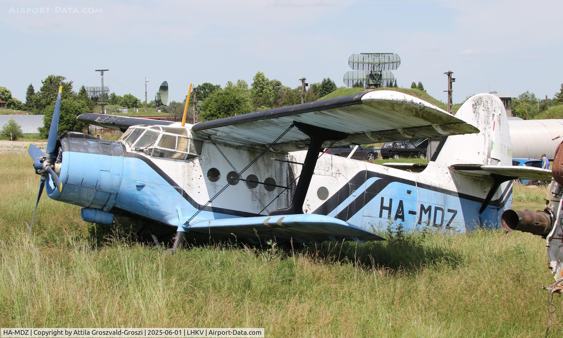 HA-MDZ, 1979 PZL-Mielec An-2R C/N 1G186-04, LHKV - Kaposújlak Airport, Hungary