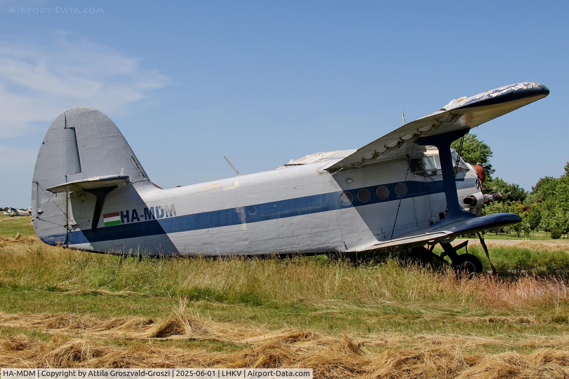 HA-MDM, 1979 PZL-Mielec An-2R C/N 1G183-20, LHKV - Kaposújlak Airport, Hungary