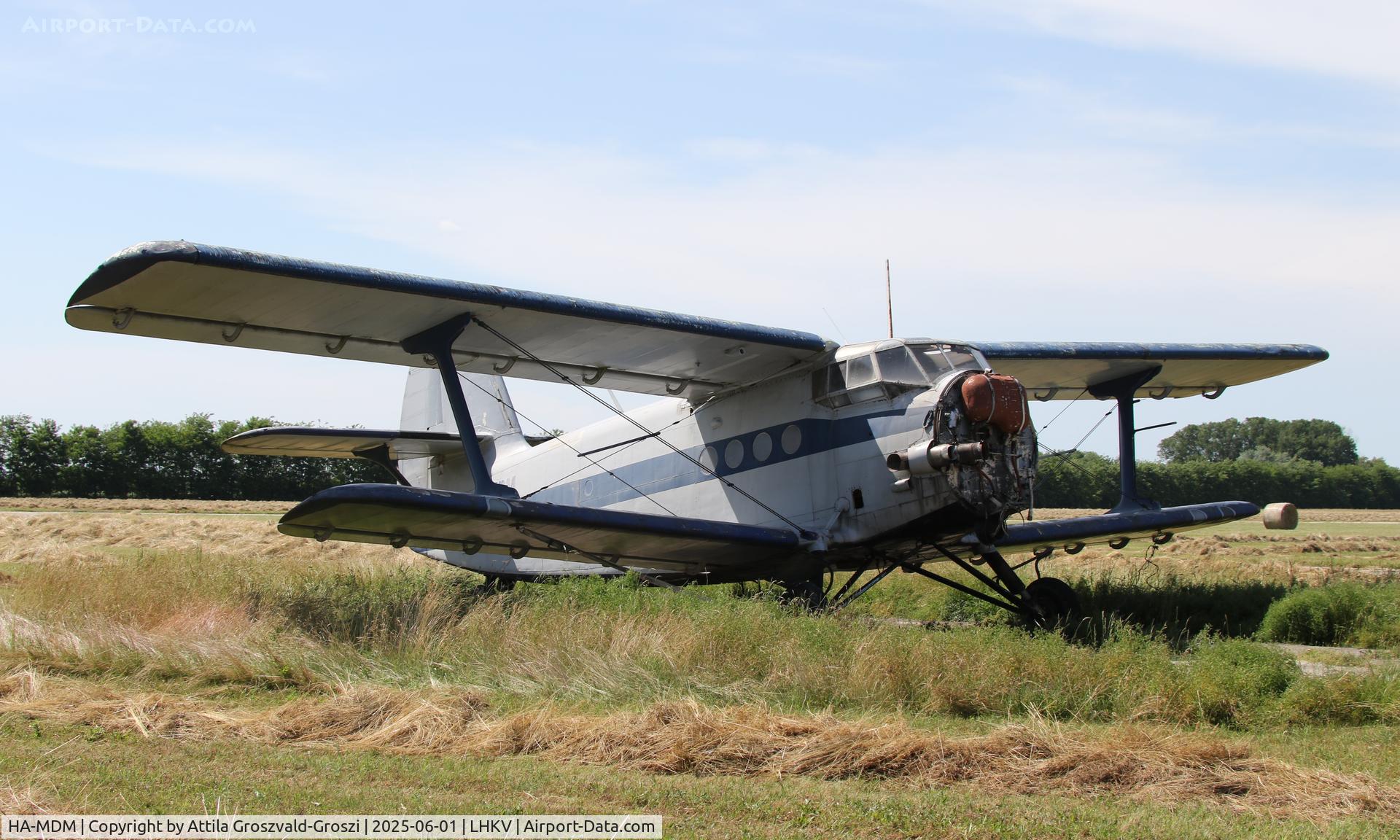 HA-MDM, 1979 PZL-Mielec An-2R C/N 1G183-20, LHKV - Kaposújlak Airport, Hungary