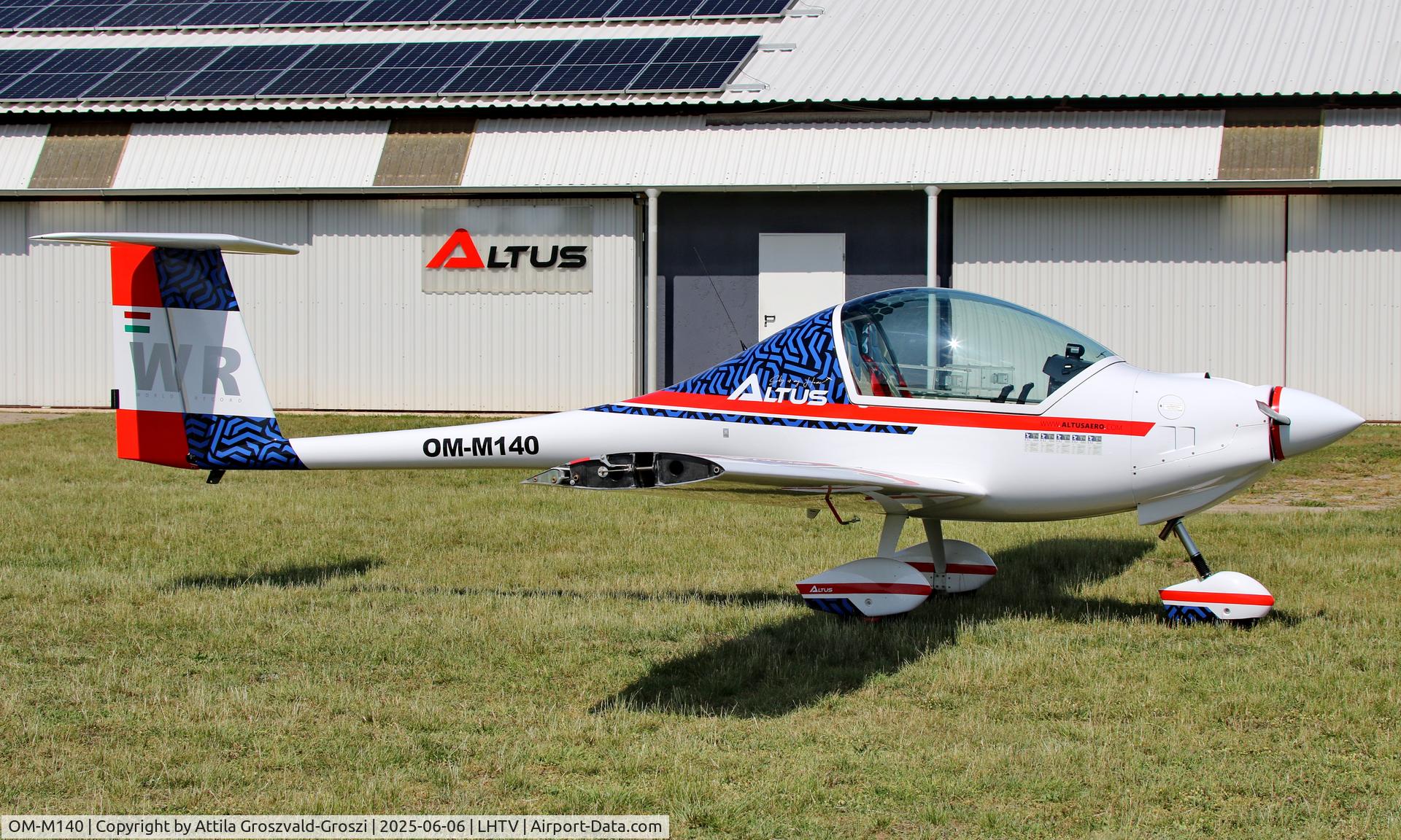 OM-M140, 2023 Altus Aero / Krisztián Dolhai Altus C/N 004, LHTV - Tótvázsony-Kövesgyürpuszta Airport, Hungary