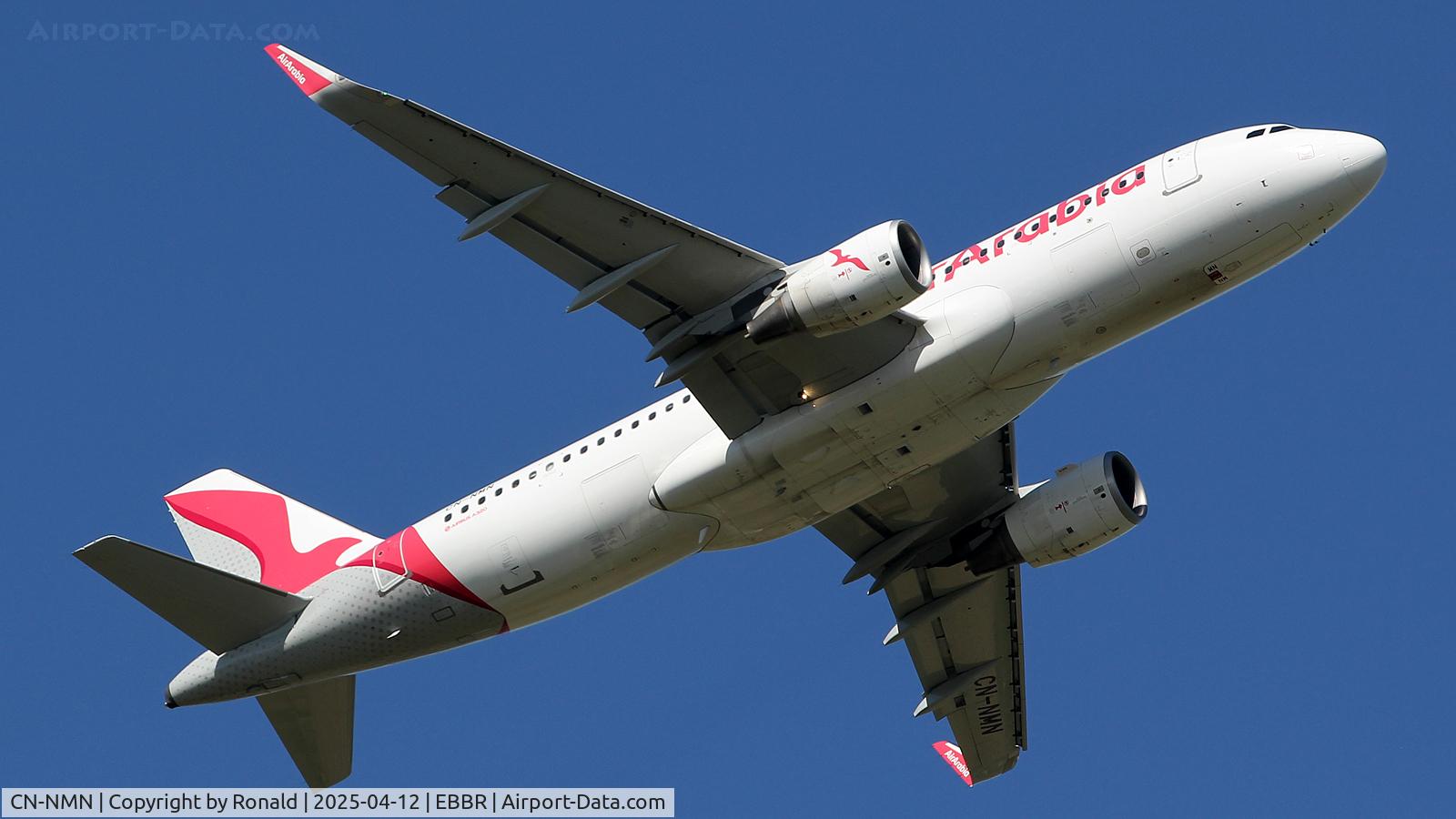 CN-NMN, 2014 Airbus A320-214 C/N 6365, at ebbr