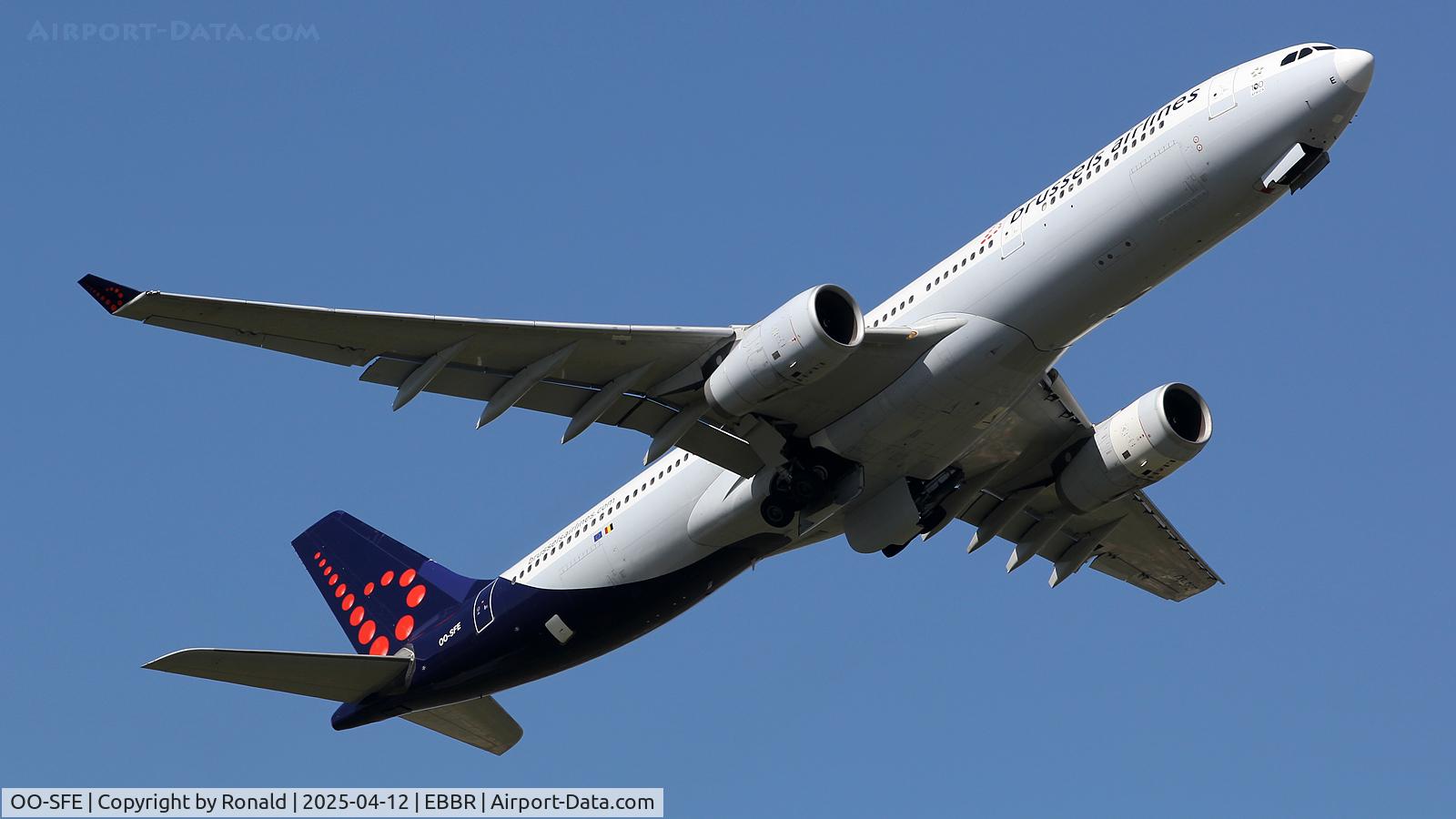 OO-SFE, 2009 Airbus A330-343E C/N 1010, at ebbr