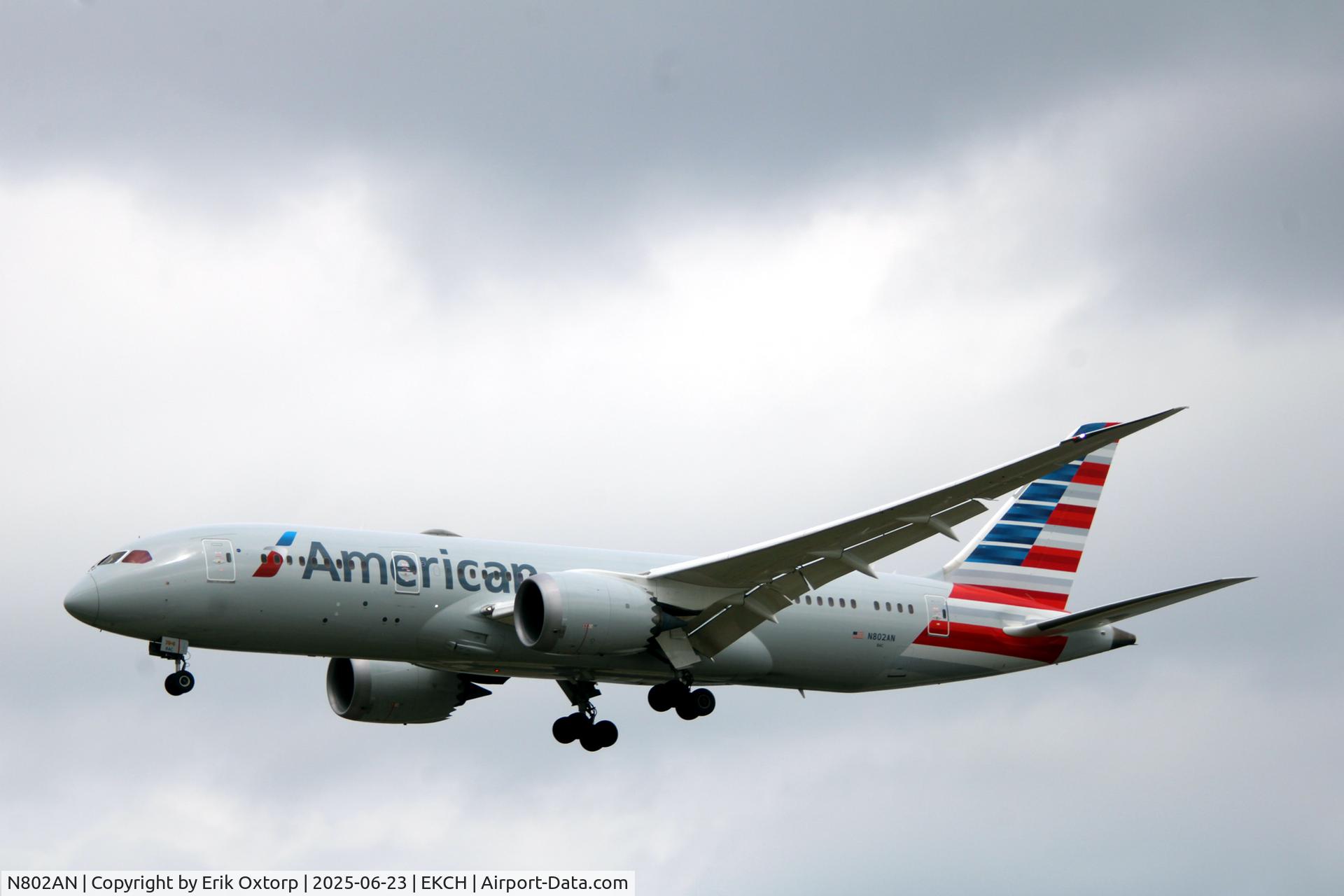 N802AN, 2015 Boeing 787-8 Dreamliner Dreamliner C/N 40620, N802AN landing rw 22L