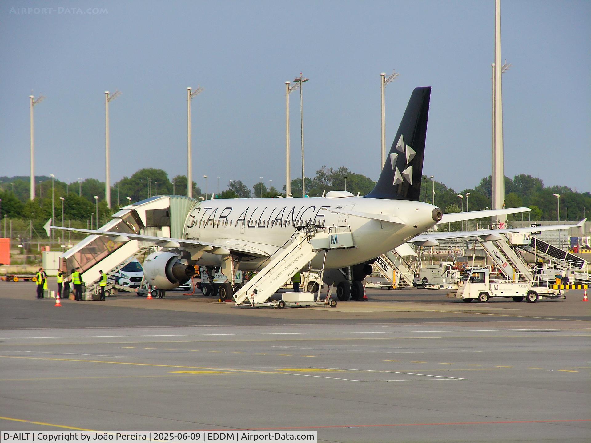 D-AILT, 1997 Airbus A319-114 C/N 738, Lufthansa Cityline A319 at MUC (EDDM)