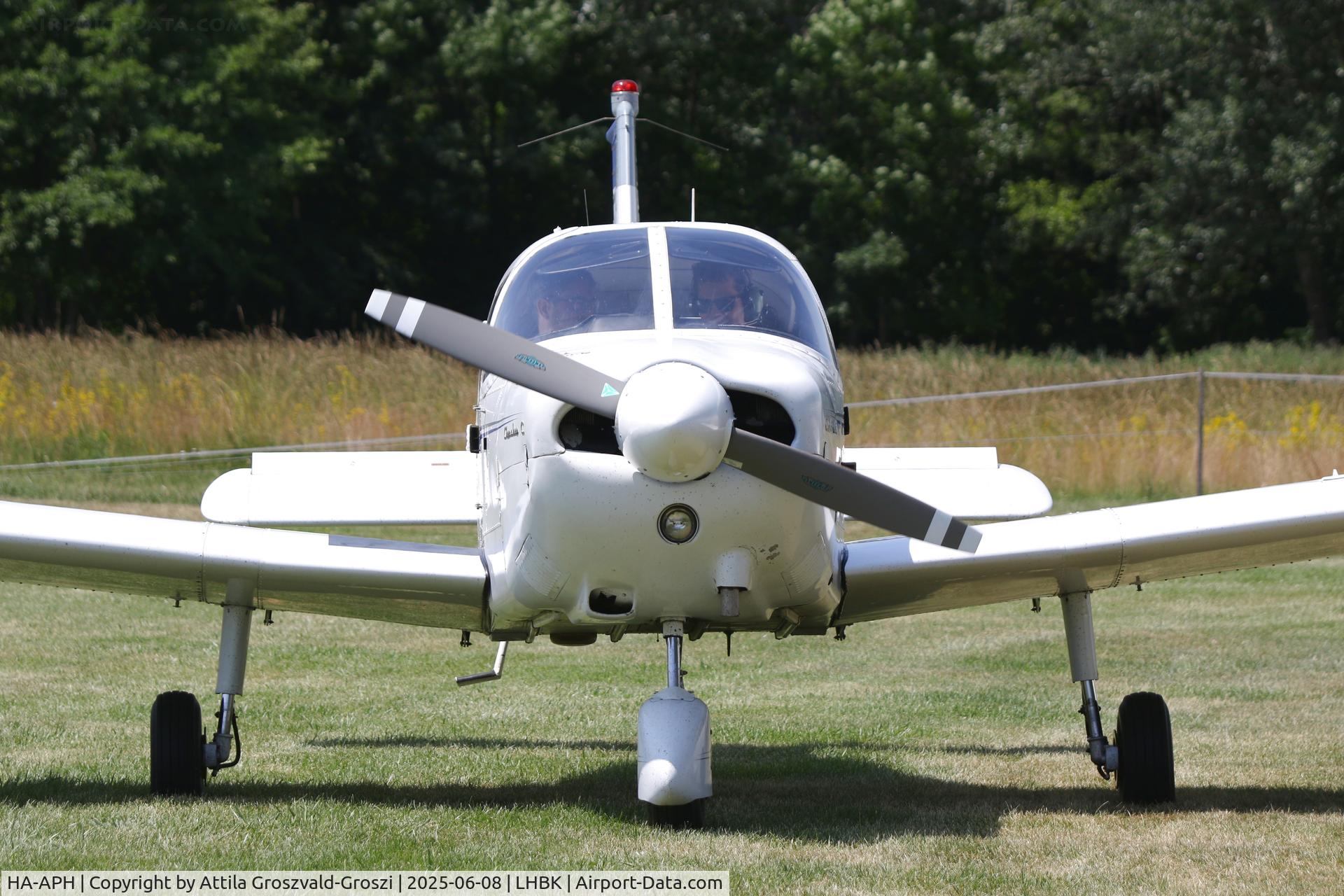HA-APH, 1965 Piper PA-28-150 Cherokee C/N 282381, LHBK - Balatonkeresztúr Airport, Hungary
