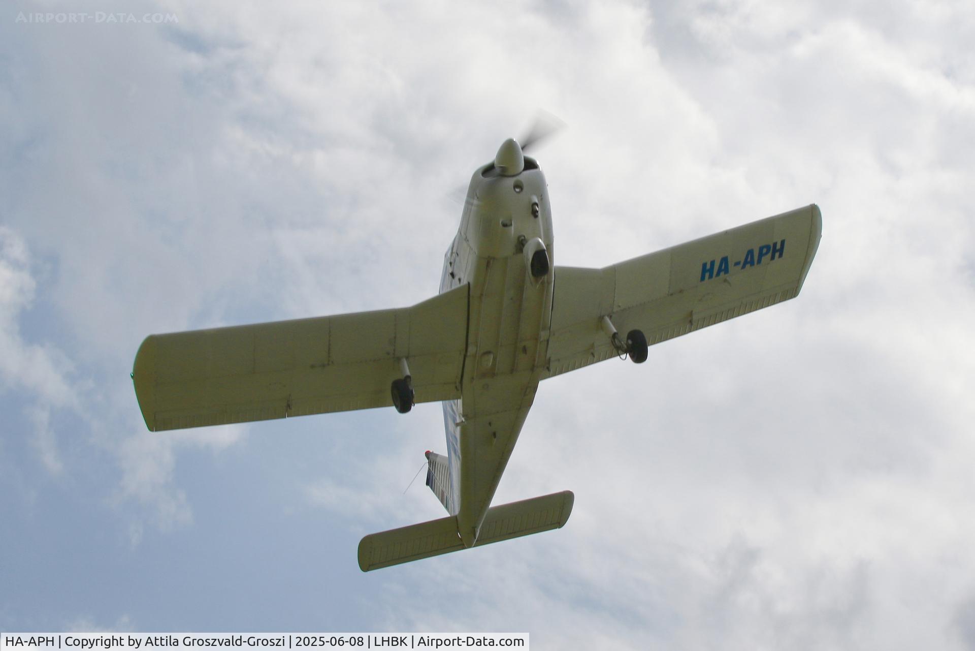 HA-APH, 1965 Piper PA-28-150 Cherokee C/N 282381, LHBK - Balatonkeresztúr Airport, Hungary