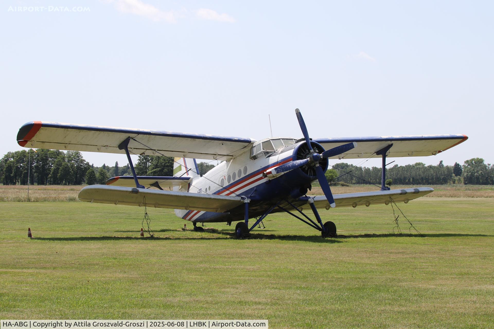 HA-ABG, 1973 PZL-Mielec An-2P C/N 1G151-13, LHBK - Balatonkeresztúr Airport, Hungary