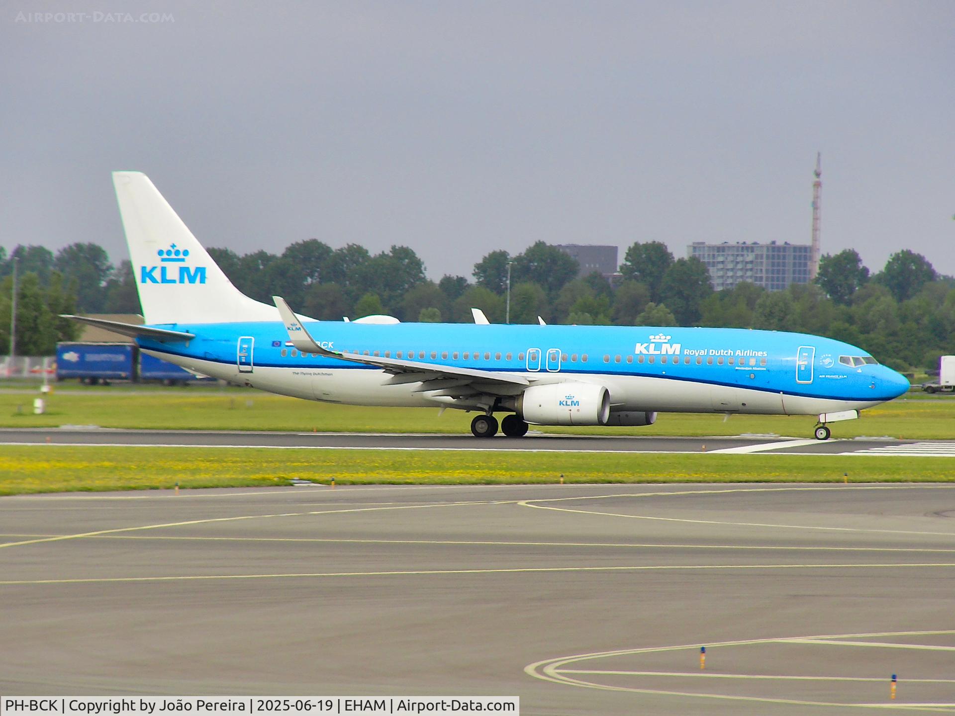 PH-BCK, , KLM B738 at AMS (EHAM)