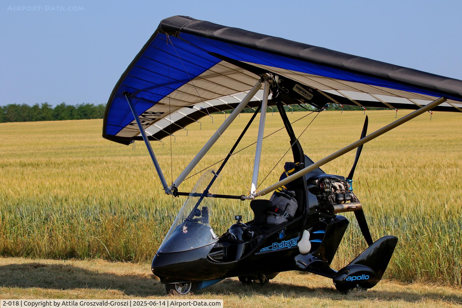 2-018, Halley Apollo / Delta Jet2, HU-0020 - Rétság Airport, Hungary - Ultralight Aircraft Meeting 2025