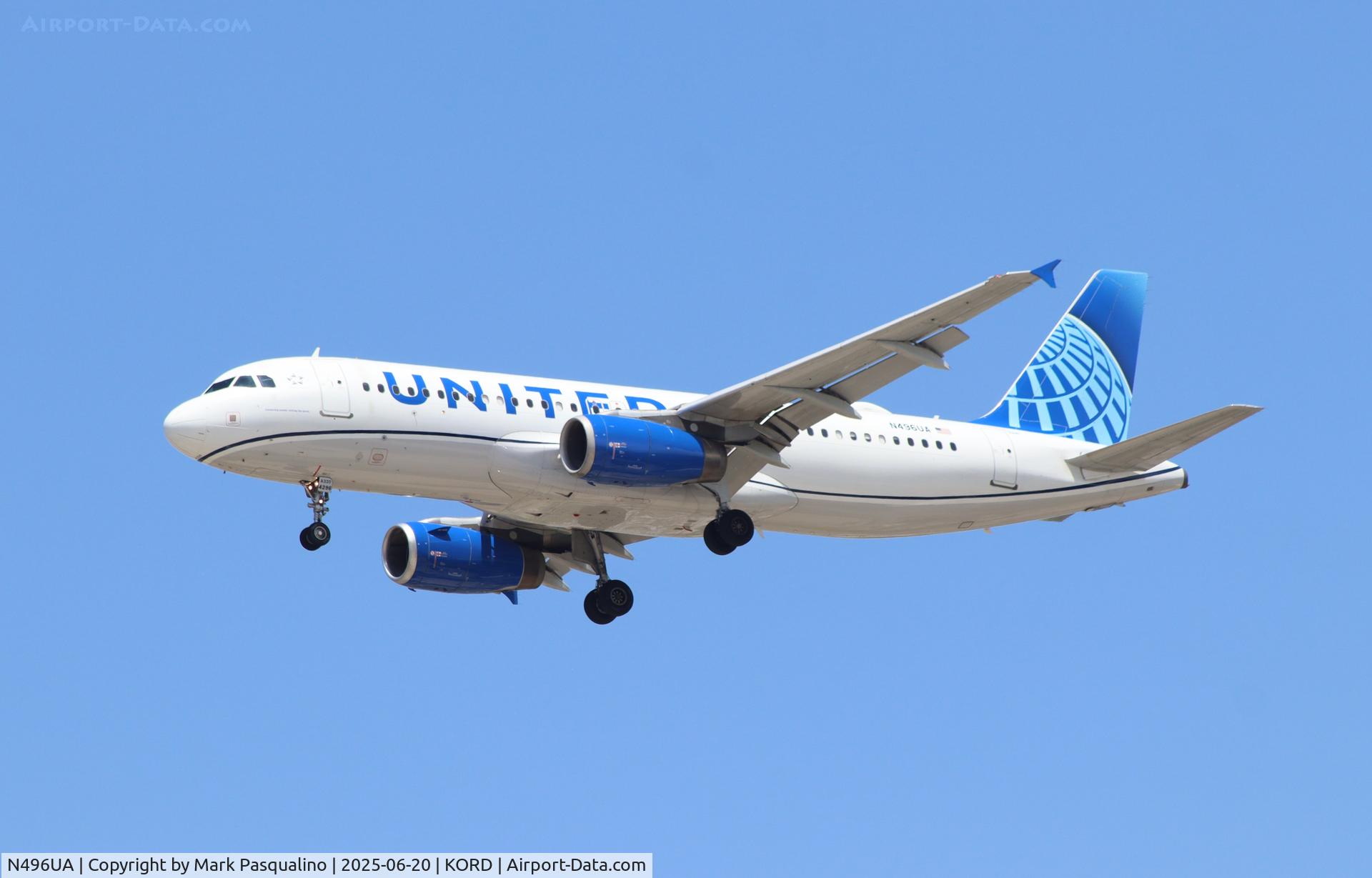 N496UA, 2002 Airbus A320-232 C/N 1845, Airbus A320-232