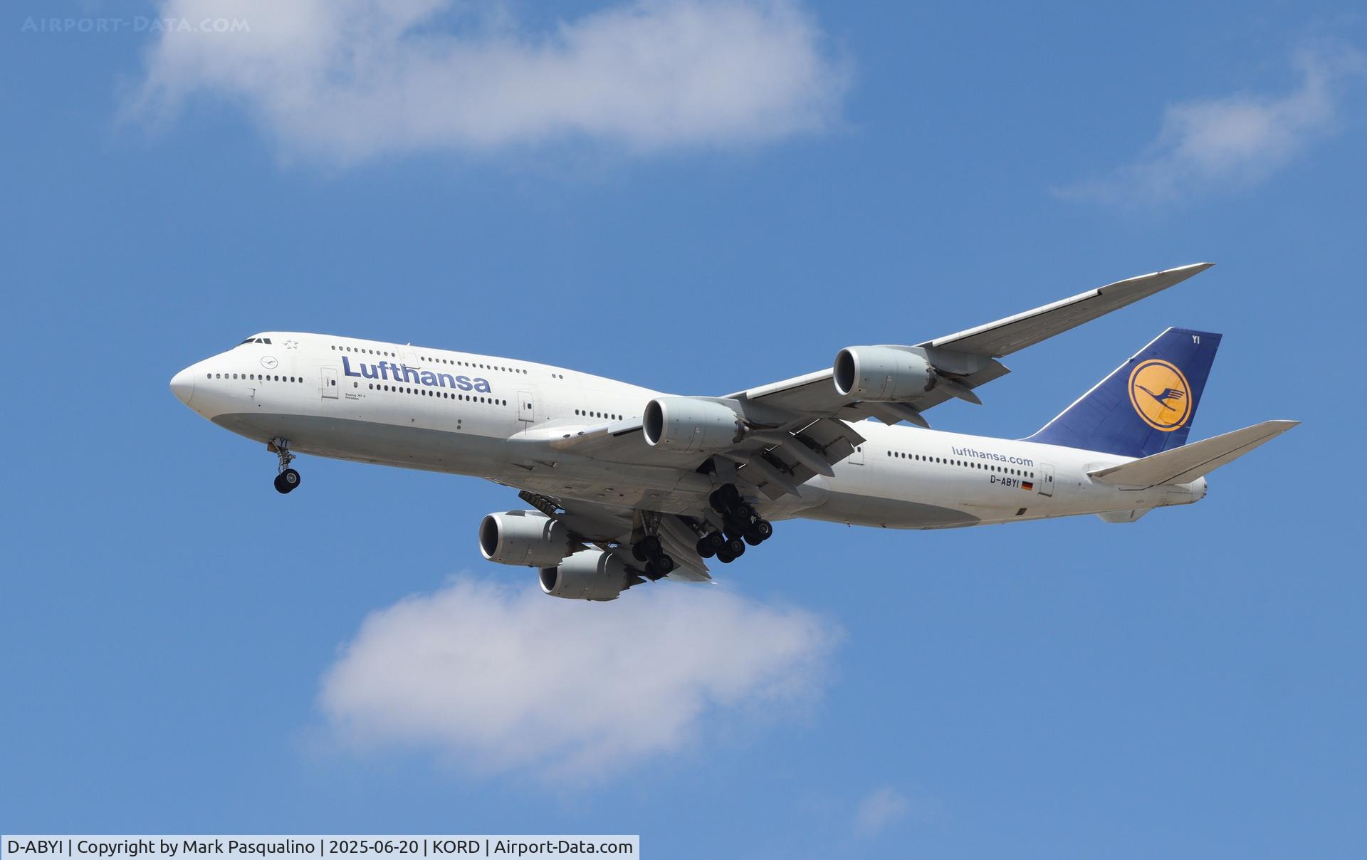 D-ABYI, 2013 Boeing 747-830 C/N 37833, Boeing 747-830