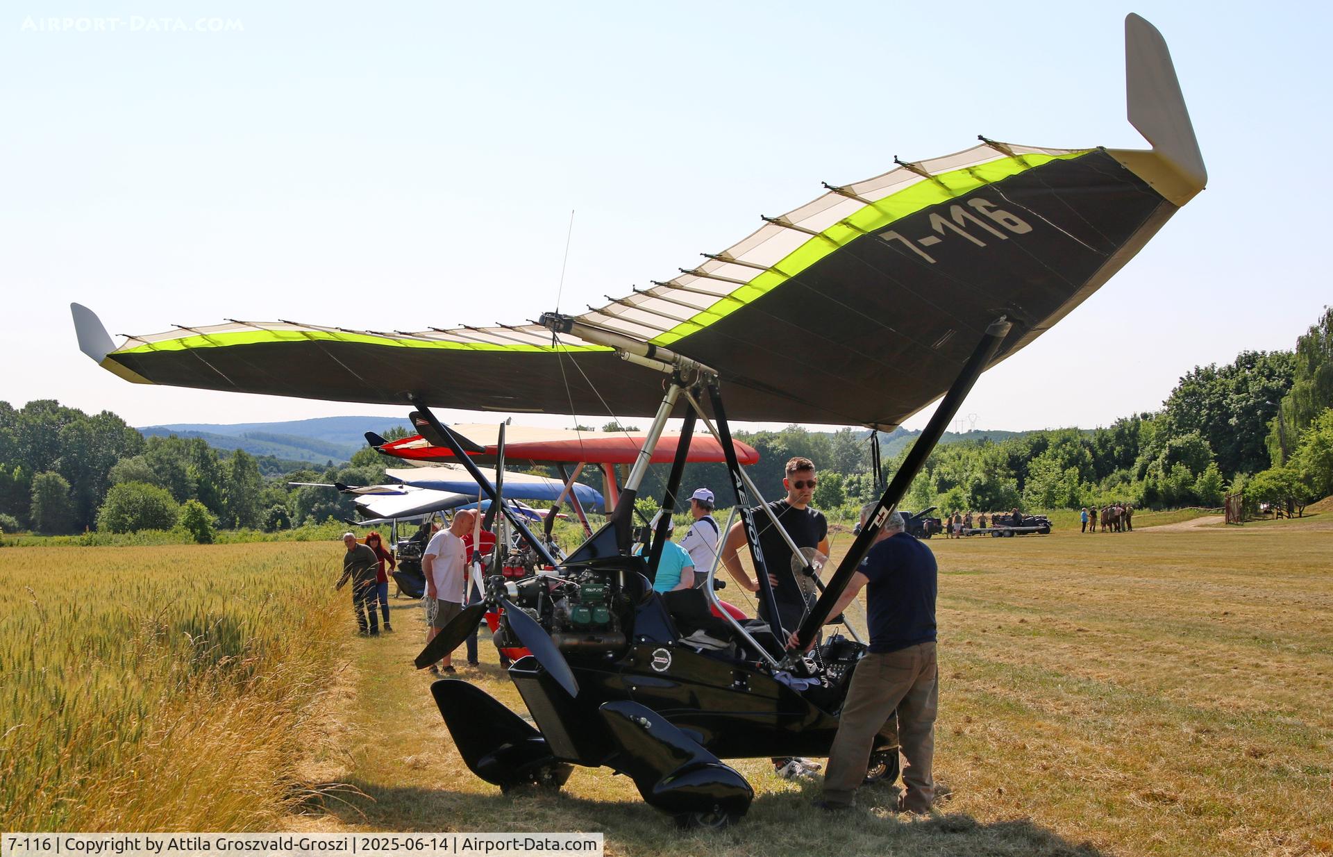 7-116, Halley Apollo Delta Jet 2 / Aeros Profi TL, HU-0020 - Rétság Airport, Hungary - Ultralight Aircraft Meeting 2025
