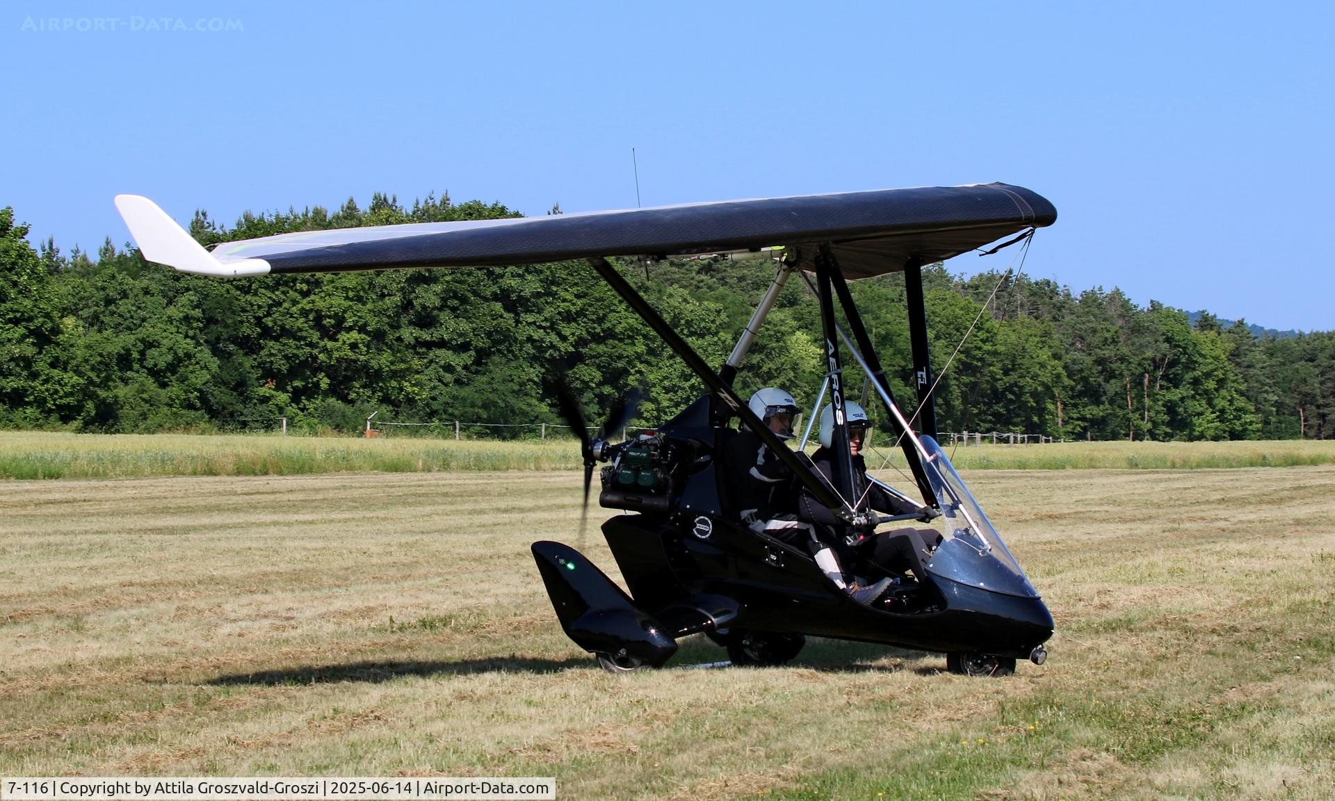 7-116, Halley Apollo Delta Jet 2 / Aeros Profi TL, HU-0020 - Rétság Airport, Hungary - Ultralight Aircraft Meeting 2025