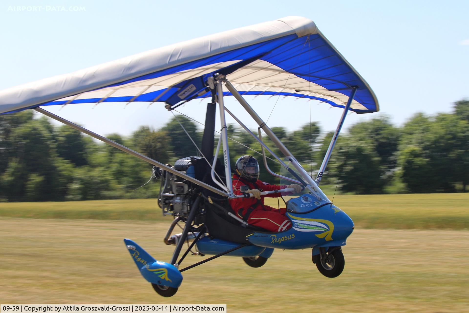 09-59, Halley Apollo /Racer GT, HU-0020 - Rétság Airport, Hungary - Ultralight Aircraft Meeting 2025