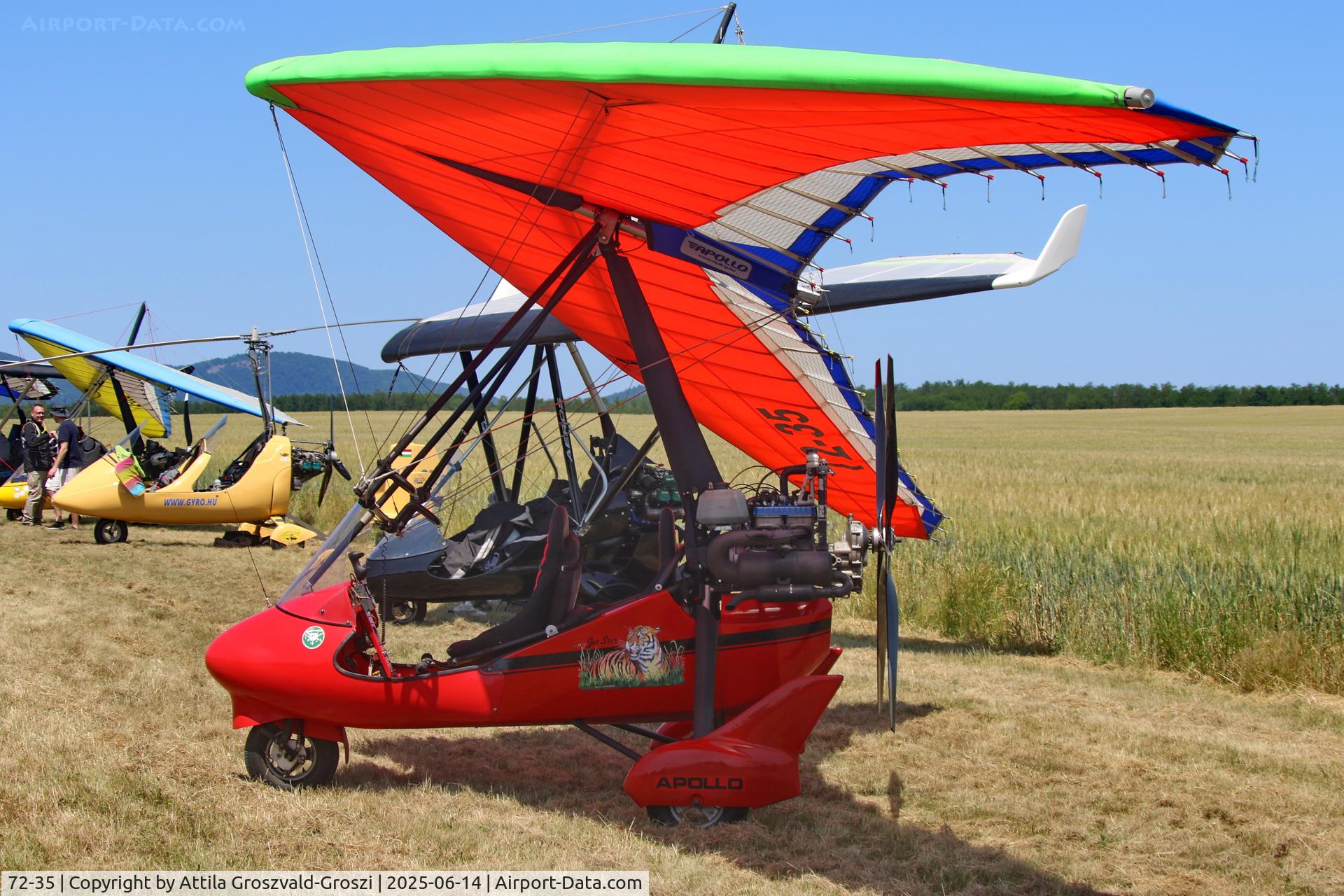 72-35, Halley Apollo/ Apollo Jet Star, HU-0020 - Rétság Airport, Hungary - Ultralight Aircraft Meeting 2025