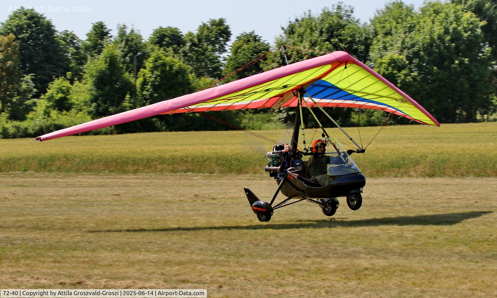 72-40, 2006 Halley Apollo Jet Star / Air Création iXess C/N 230306 /, HU-0020 - Rétság Airport, Hungary - Ultralight Aircraft Meeting 2025