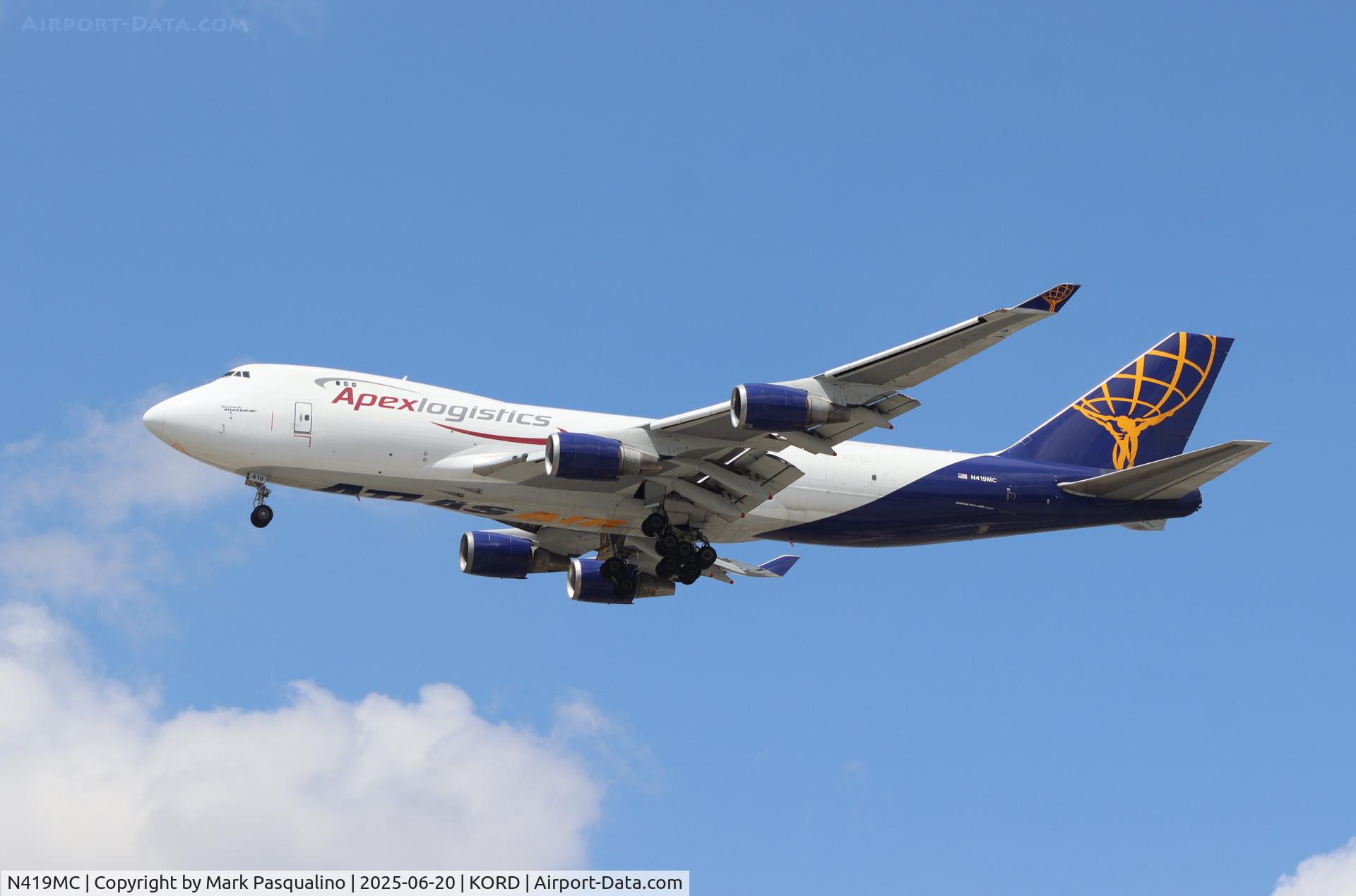 N419MC, 1996 Boeing 747-48EF C/N 28367, Boeing 747-48EF