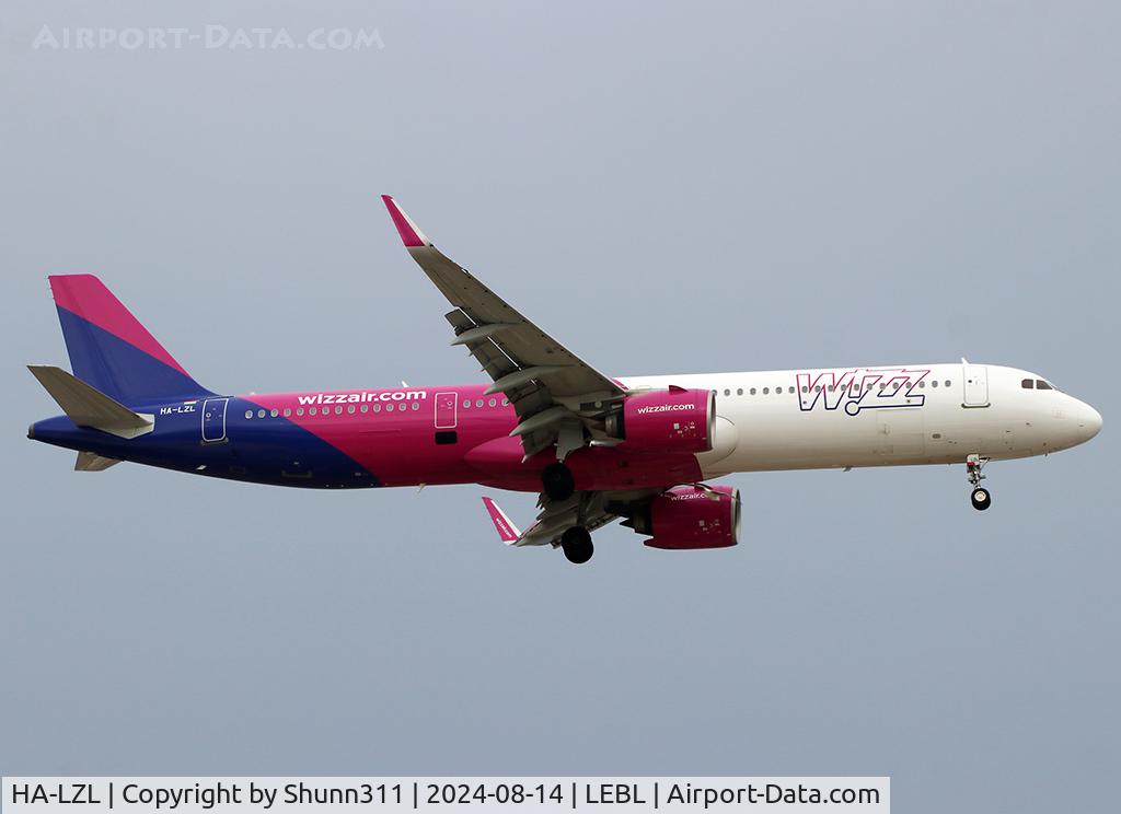 HA-LZL, 2022 Airbus A321-271NX C/N 10700, Landing rwy 24R