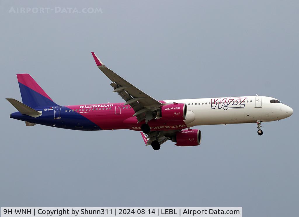 9H-WNH, 2024 Airbus A321-271NX C/N 11778, Landing rwy 24R