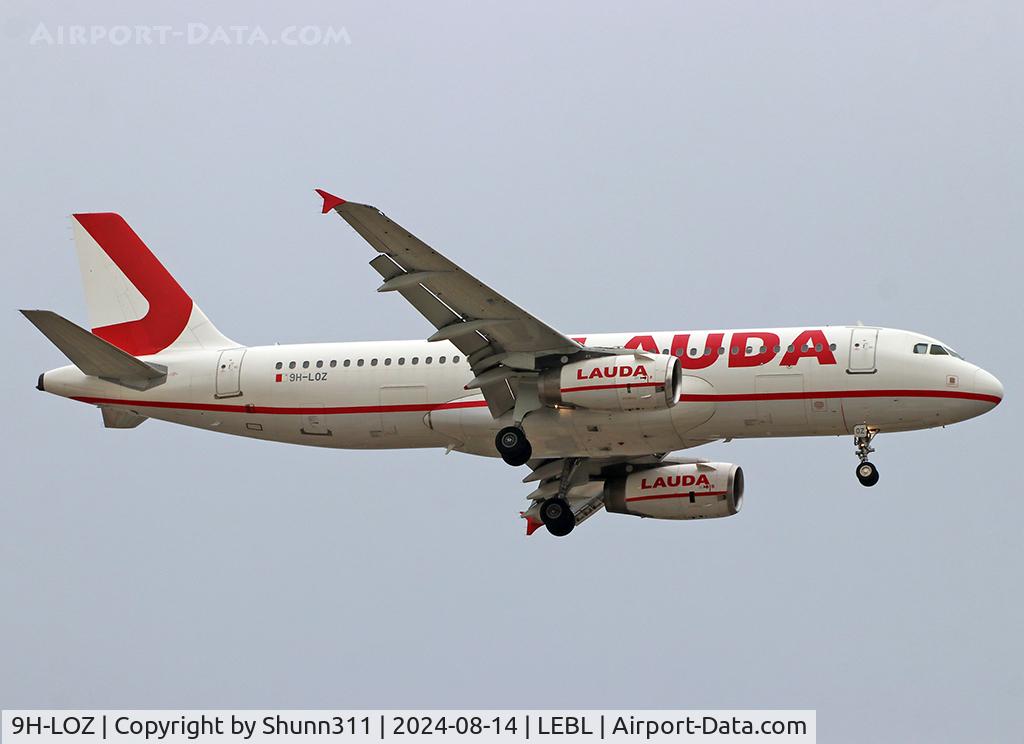 9H-LOZ, 2006 Airbus A320-232 C/N 2838, Landing rwy 24R