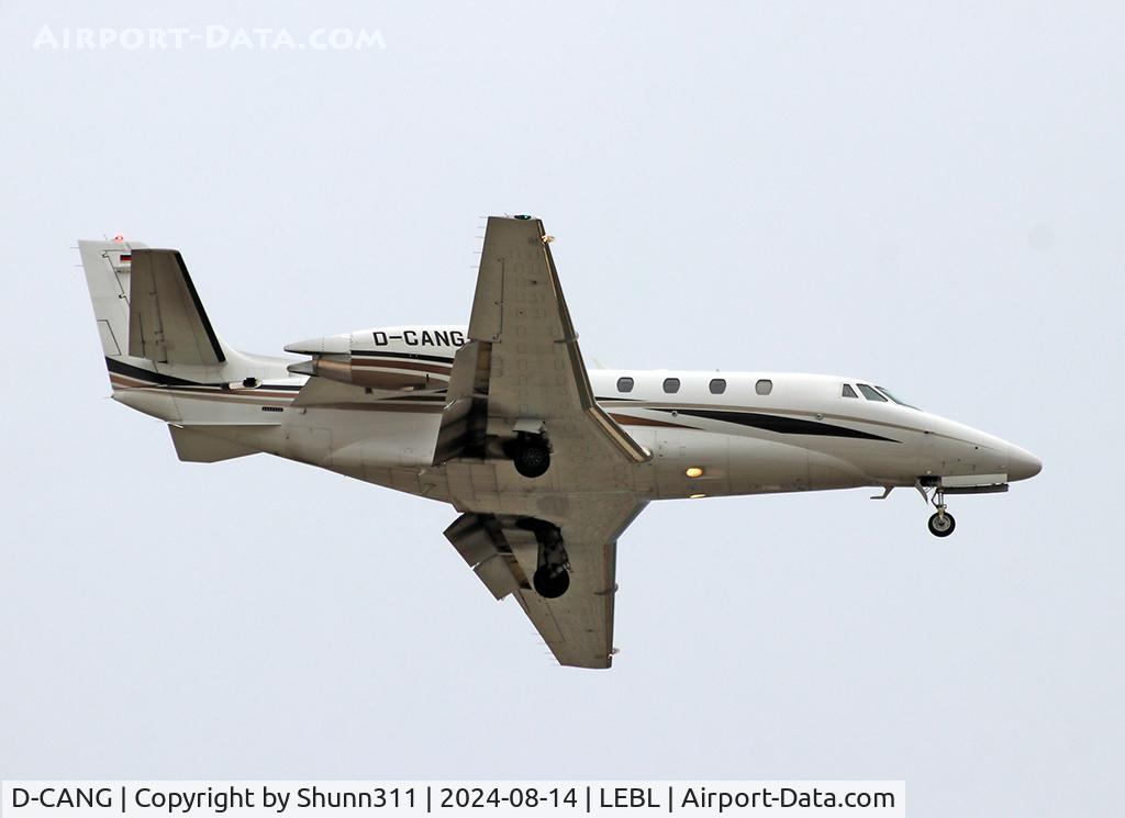 D-CANG, 2013 Cessna 560 Citation Excel XLS+ C/N 560-6128, Landing rwy 24R