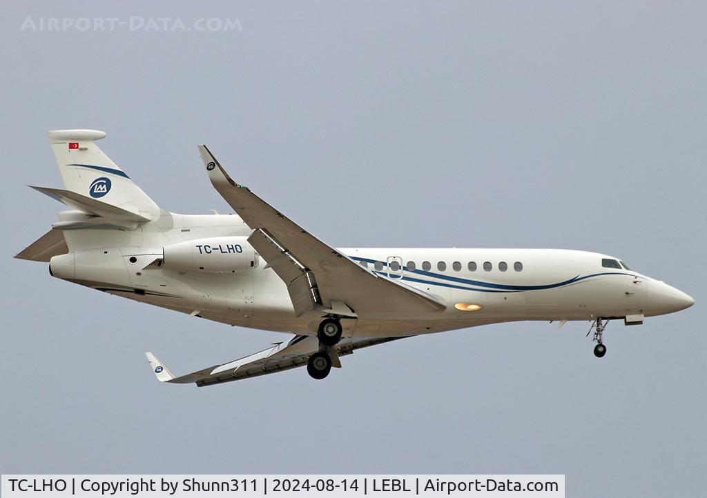 TC-LHO, 2015 Dassault Falcon 7X C/N 260, Landing rwy 24R