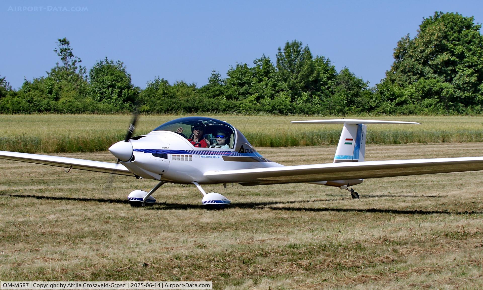 OM-M587, 2023 Altus Aero Altus C/N 002, HU-0020 - Rétság Airport, Hungary - Ultralight Aircraft Meeting 2025