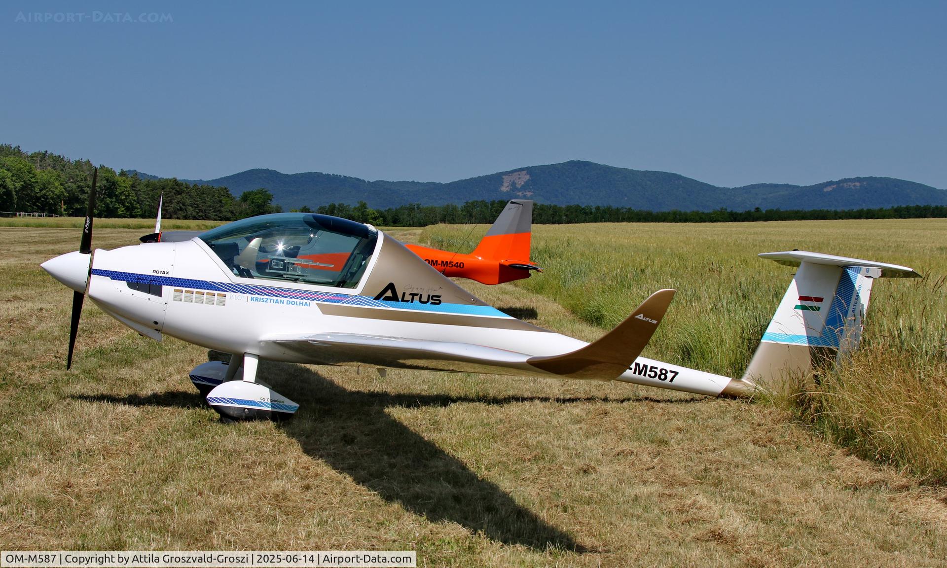OM-M587, 2023 Altus Aero Altus C/N 002, HU-0020 - Rétság Airport, Hungary - Ultralight Aircraft Meeting 2025