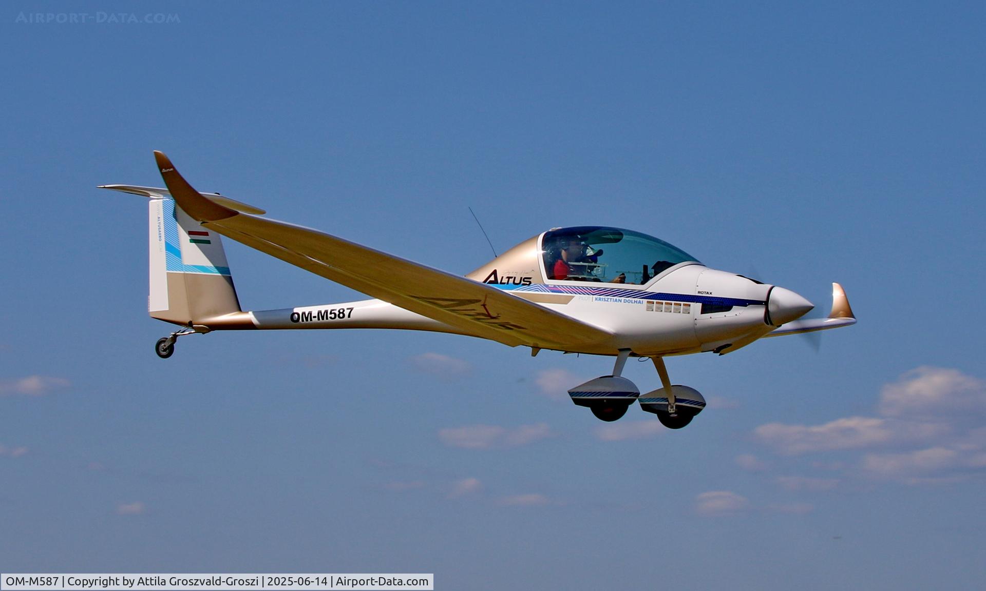 OM-M587, 2023 Altus Aero Altus C/N 002, HU-0020 - Rétság Airport, Hungary - Ultralight Aircraft Meeting 2025