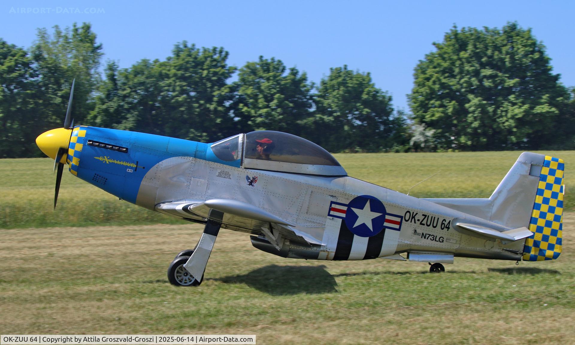 OK-ZUU 64, Titan T-51 Mustang C/N M03912S0HK0018, HU-0020 - Rétság Airport, Hungary - Ultralight Aircraft Meeting 2025