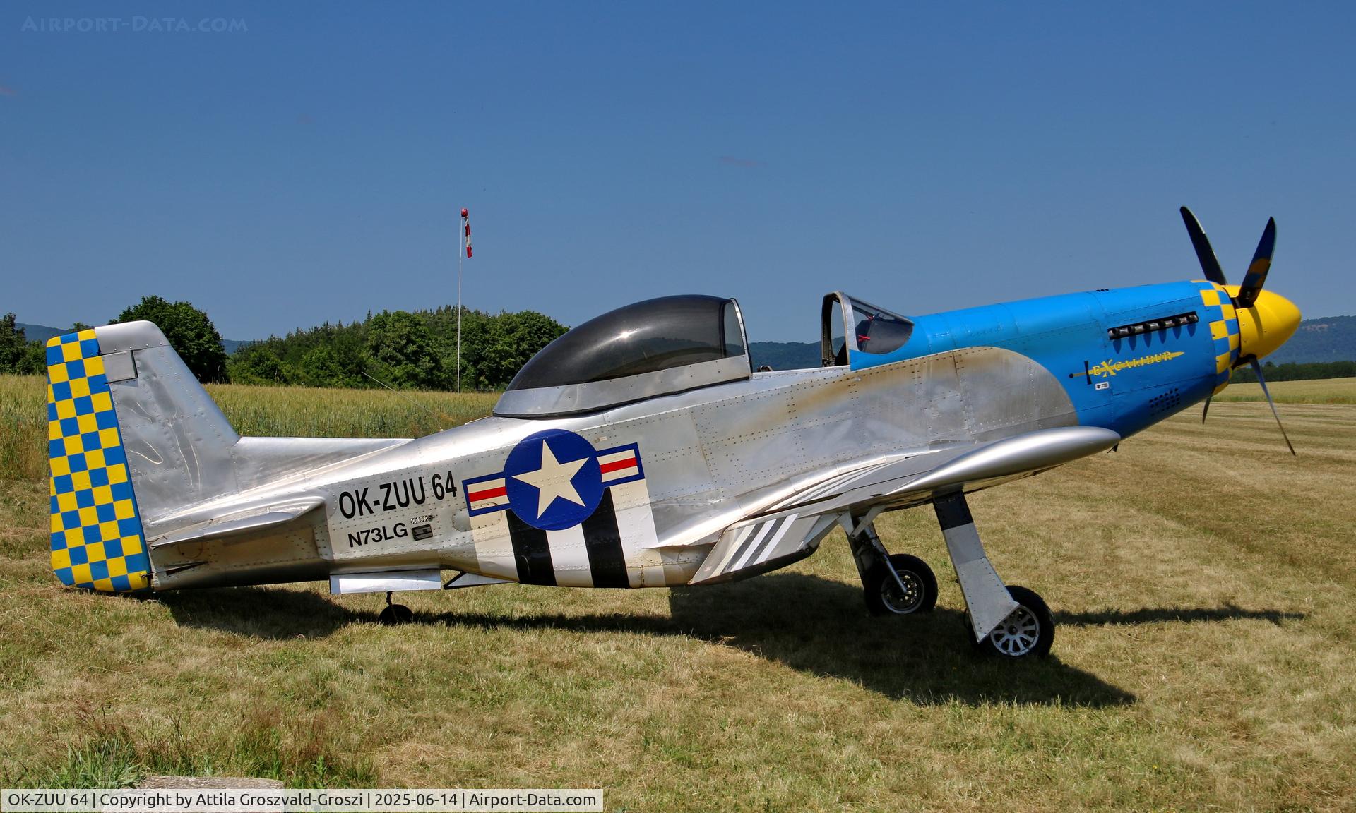 OK-ZUU 64, Titan T-51 Mustang C/N M03912S0HK0018, HU-0020 - Rétság Airport, Hungary - Ultralight Aircraft Meeting 2025