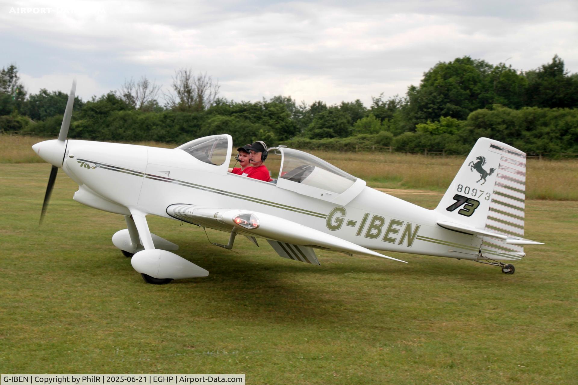 G-IBEN, 2013 Vans RV-7 C/N PFA 323-13981, G-IBEN 2013 VANS RV-7 Cessna Fly In Popham