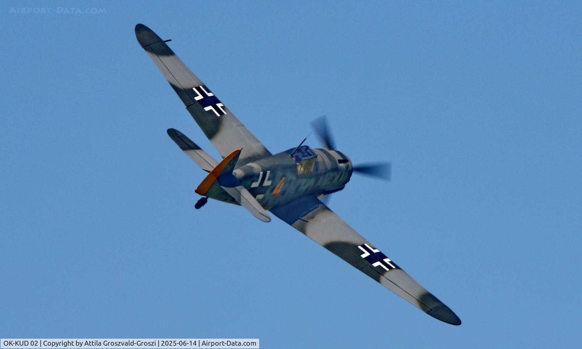 OK-KUD 02, Pavel Kouril Messerschmitt Bf-109 replica, HU-0020 - Rétság Airport, Hungary - Ultralight Aircraft Meeting 2025